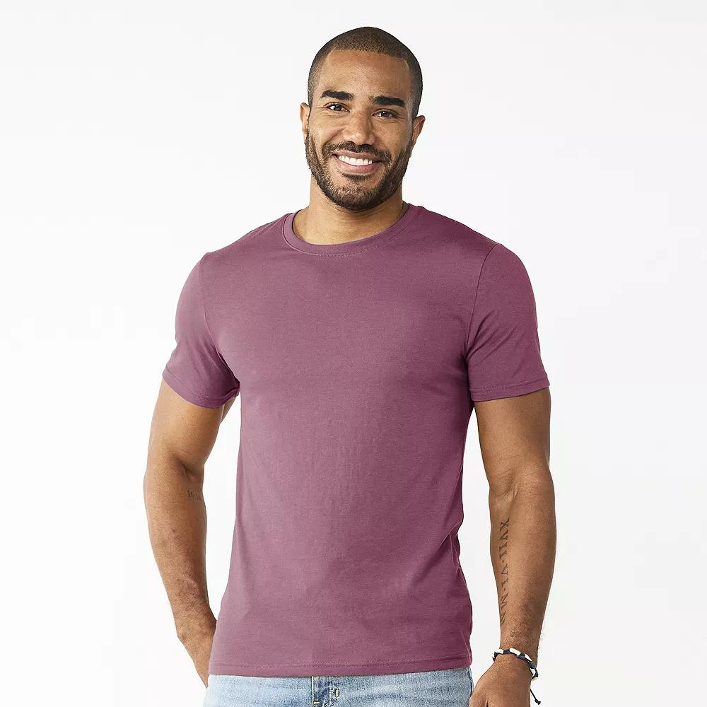 Men's Sonoma Goods For Life® Supersoft Essential Crewneck Tee,  Product Image