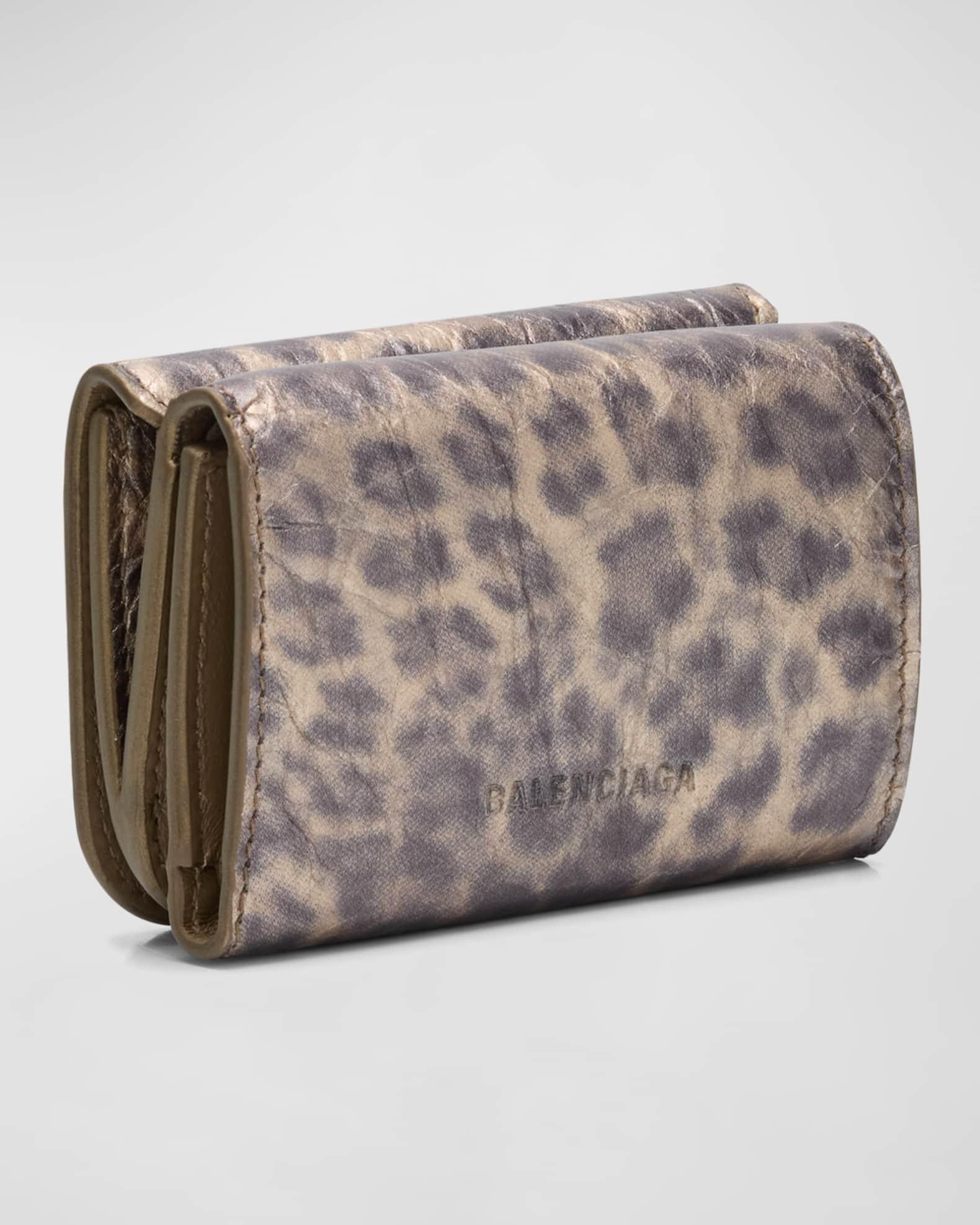 Le Cagole Mini Leopard-Print Wallet Product Image