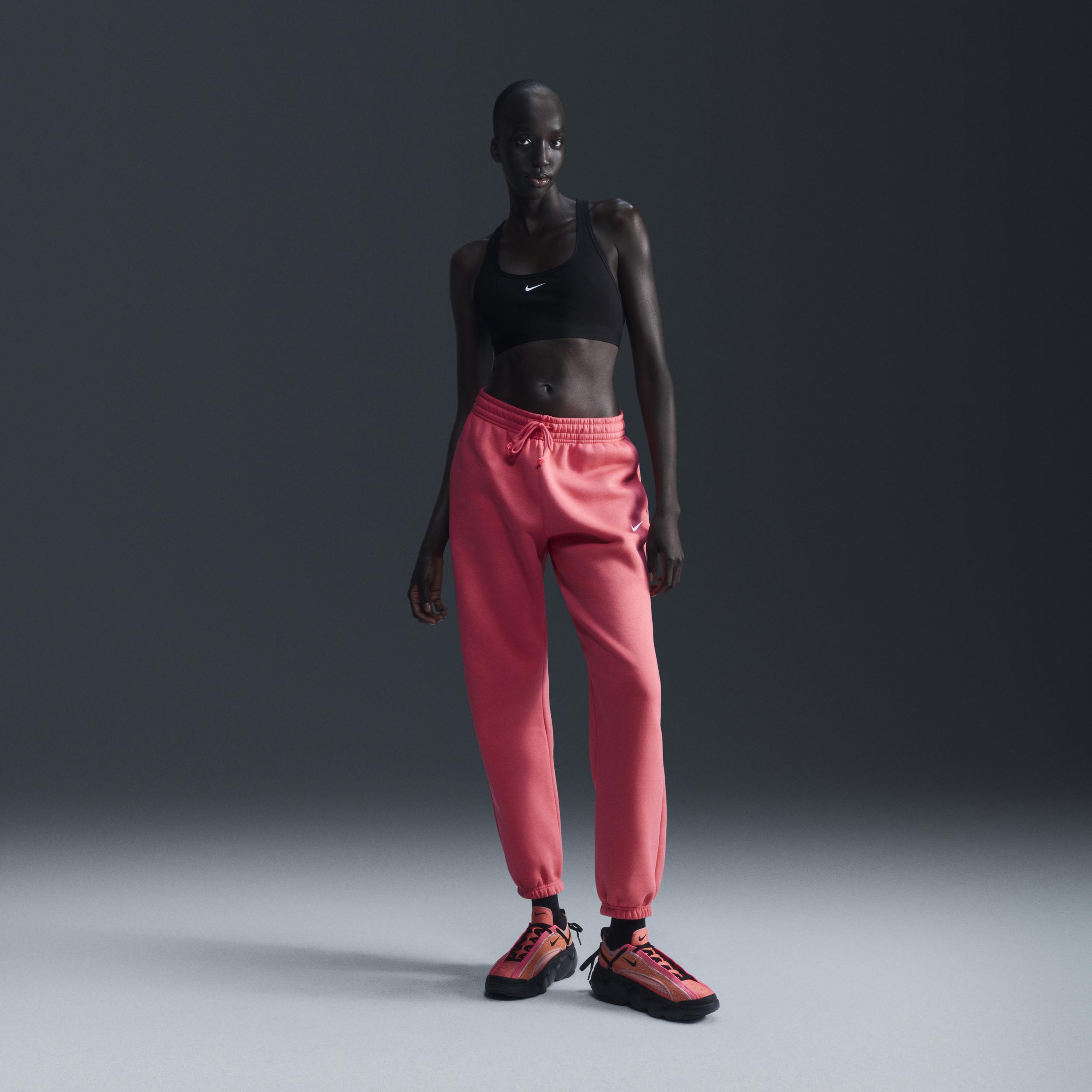 Nike Womens Swoosh Light Support Non-Padded Sports Bra | DX6817-010 Product Image