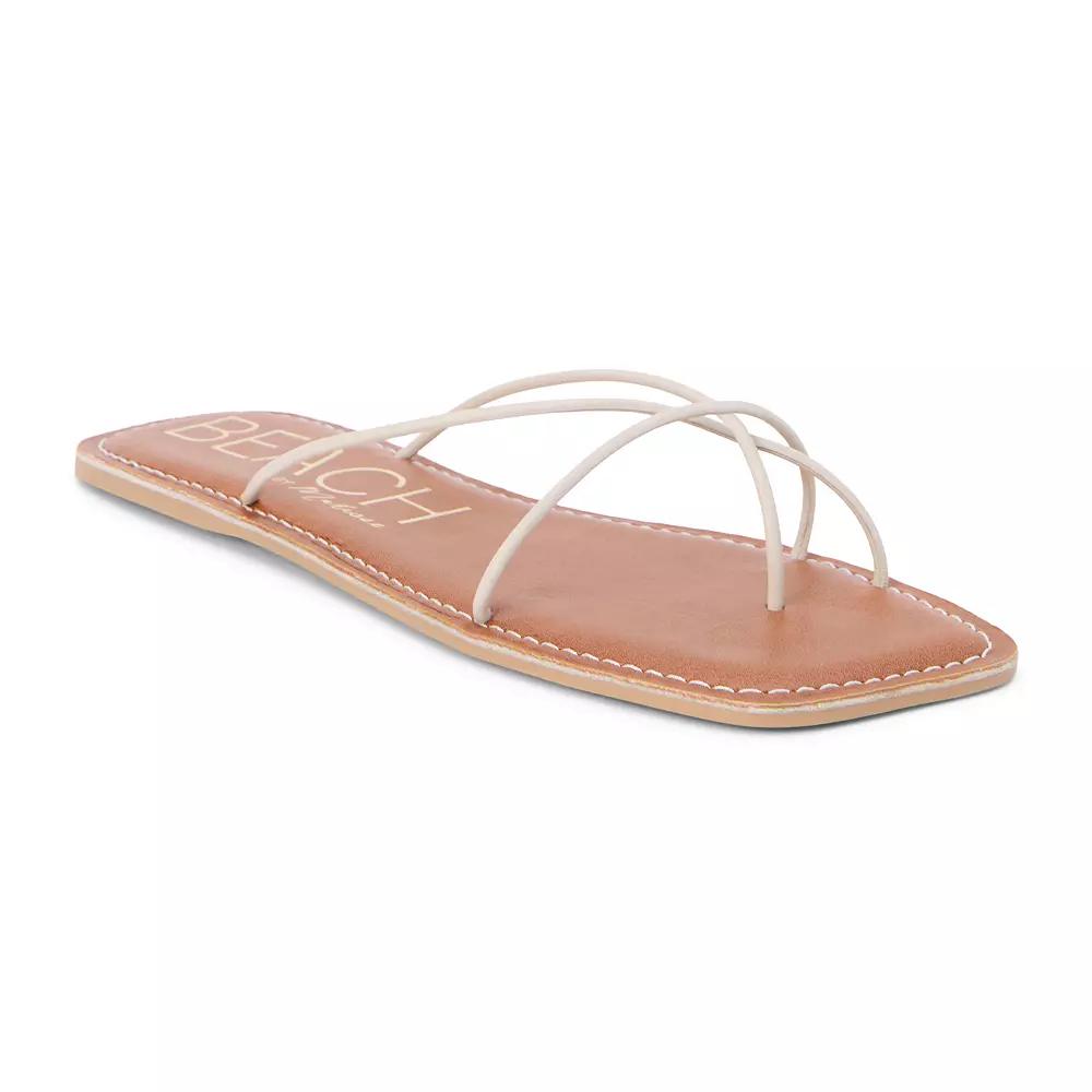 Beach by Matisse Coastline Women's Flat Sandals, Size: 5, Natural Product Image