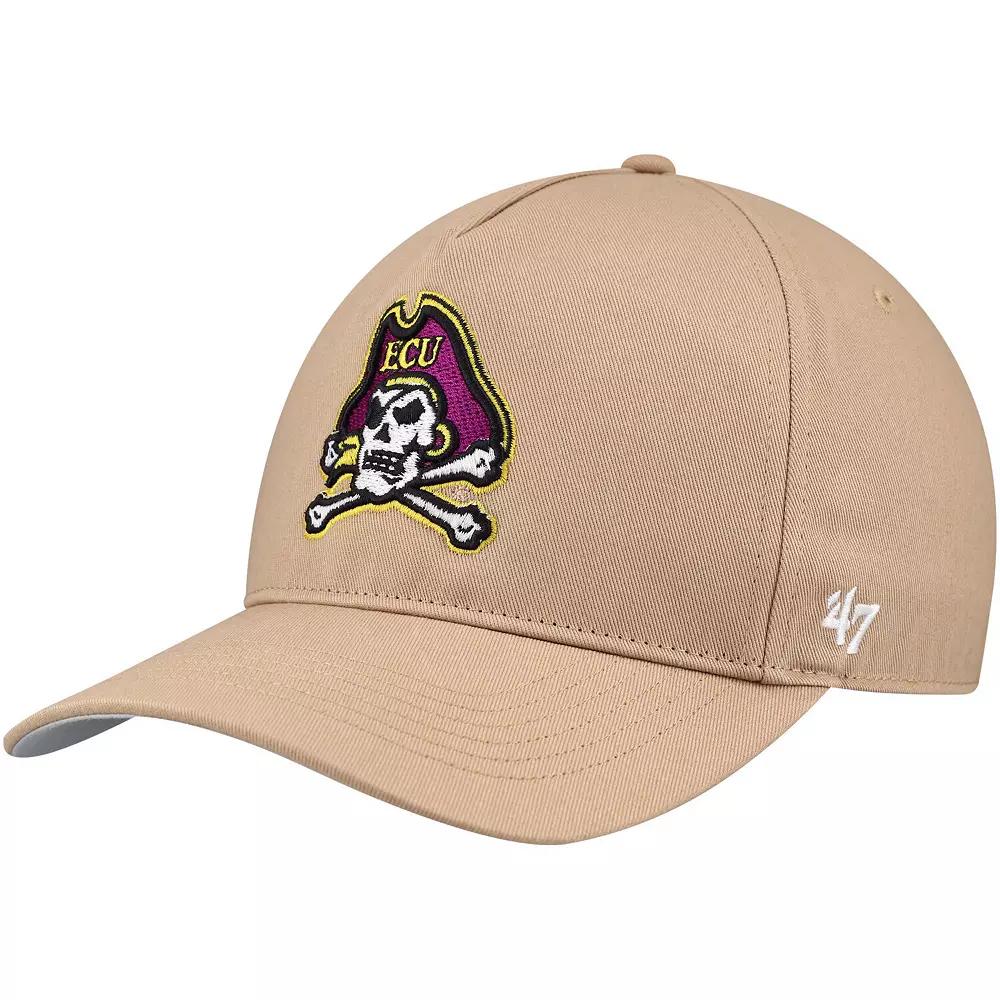 Men's '47 Khaki ECU Pirates Classic Hitch Adjustable Hat, Ecu Beig K Product Image