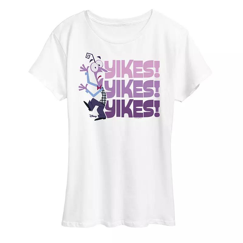Disney / Pixar's Inside Out 2 Fear Women's Yikes Graphic Tee,  Product Image