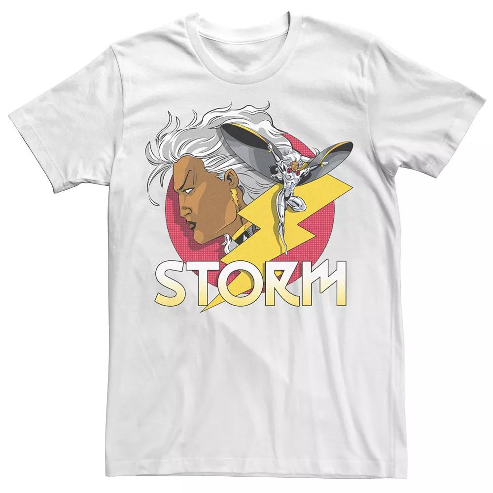 Men's Marvel X-Men Storm Side Profile Collage Tee,  Product Image