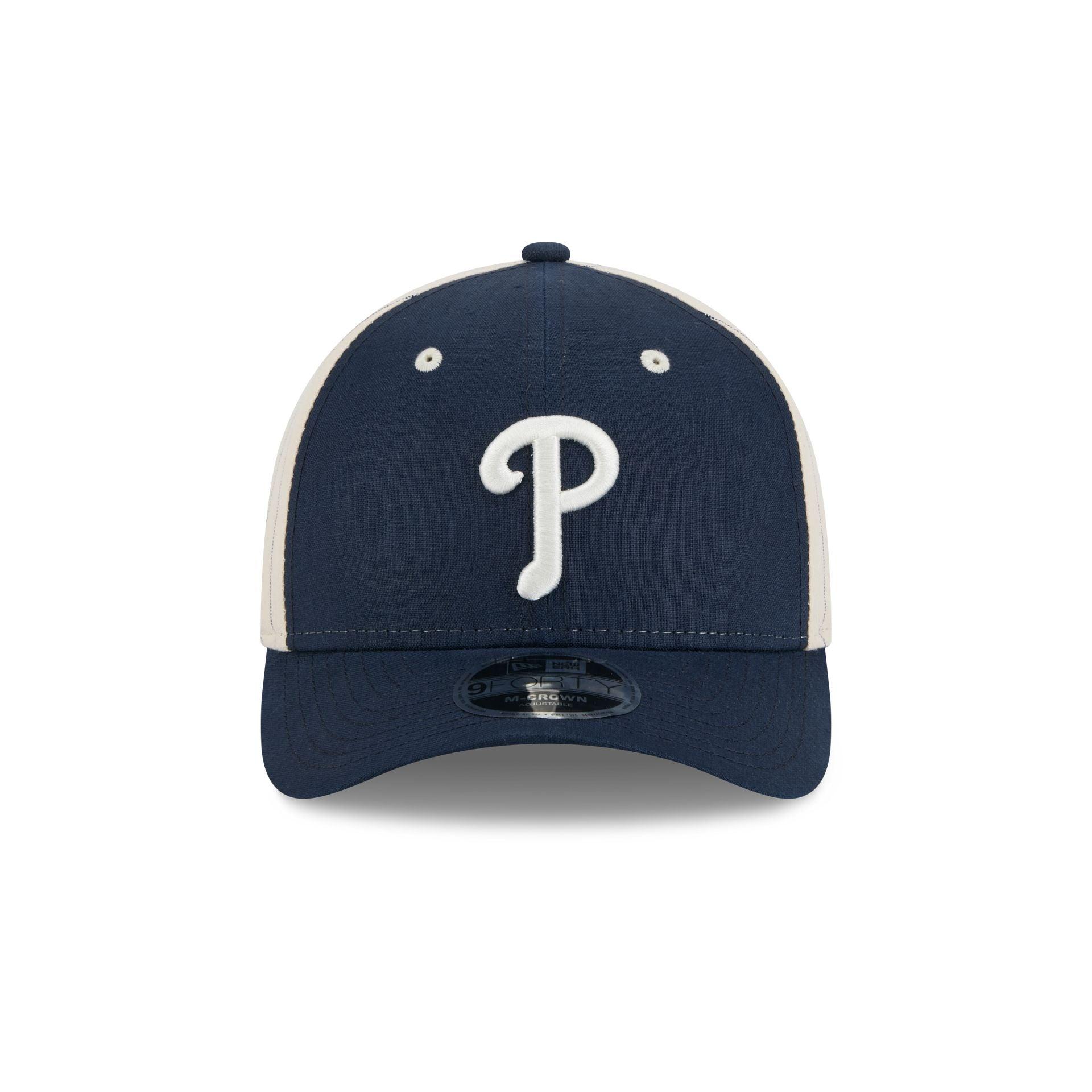 Philadelphia Phillies Linen 9FORTY M-Crown Snapback Hat Male Product Image