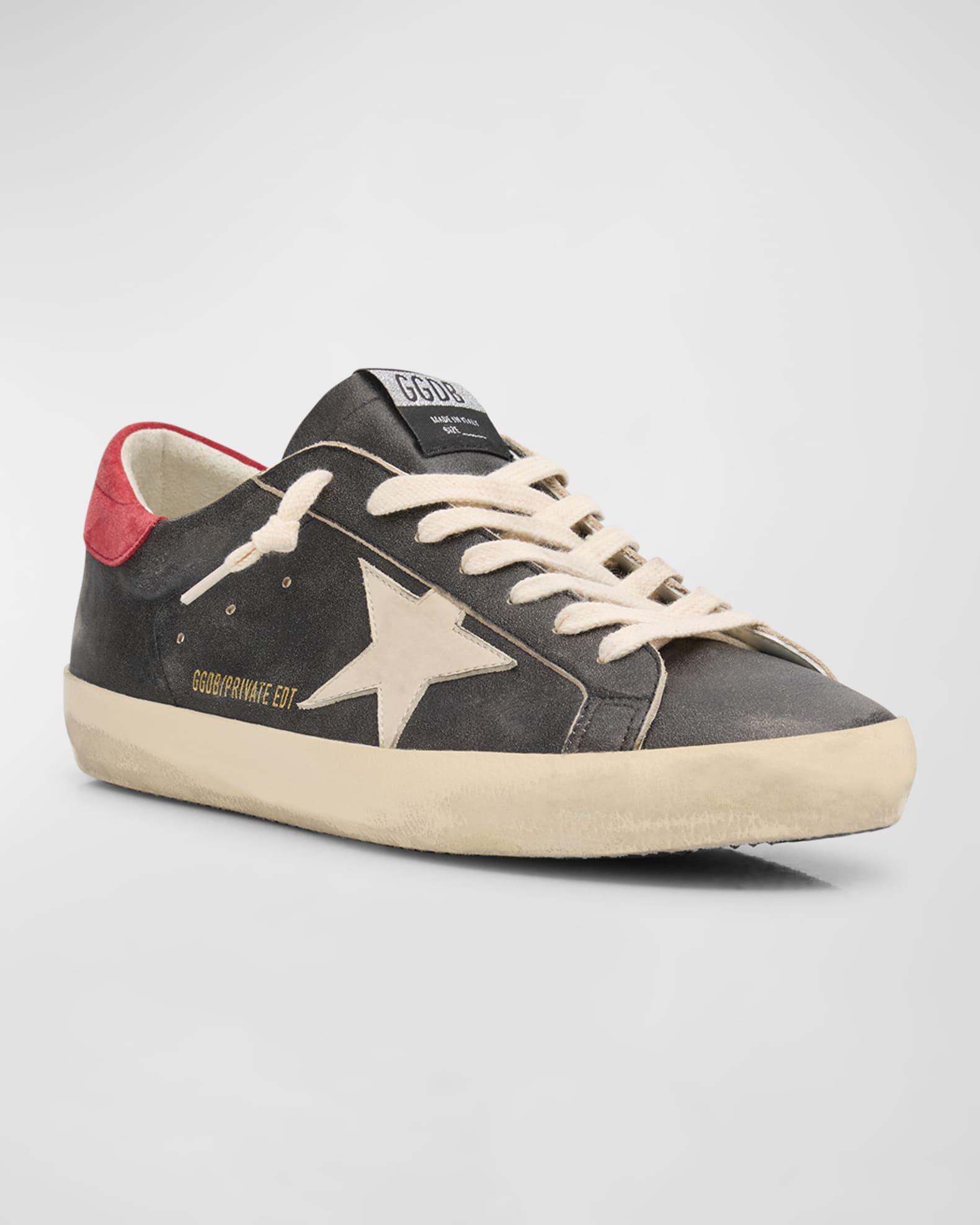 Men's Superstar Leather Low-Top Sneakers Product Image