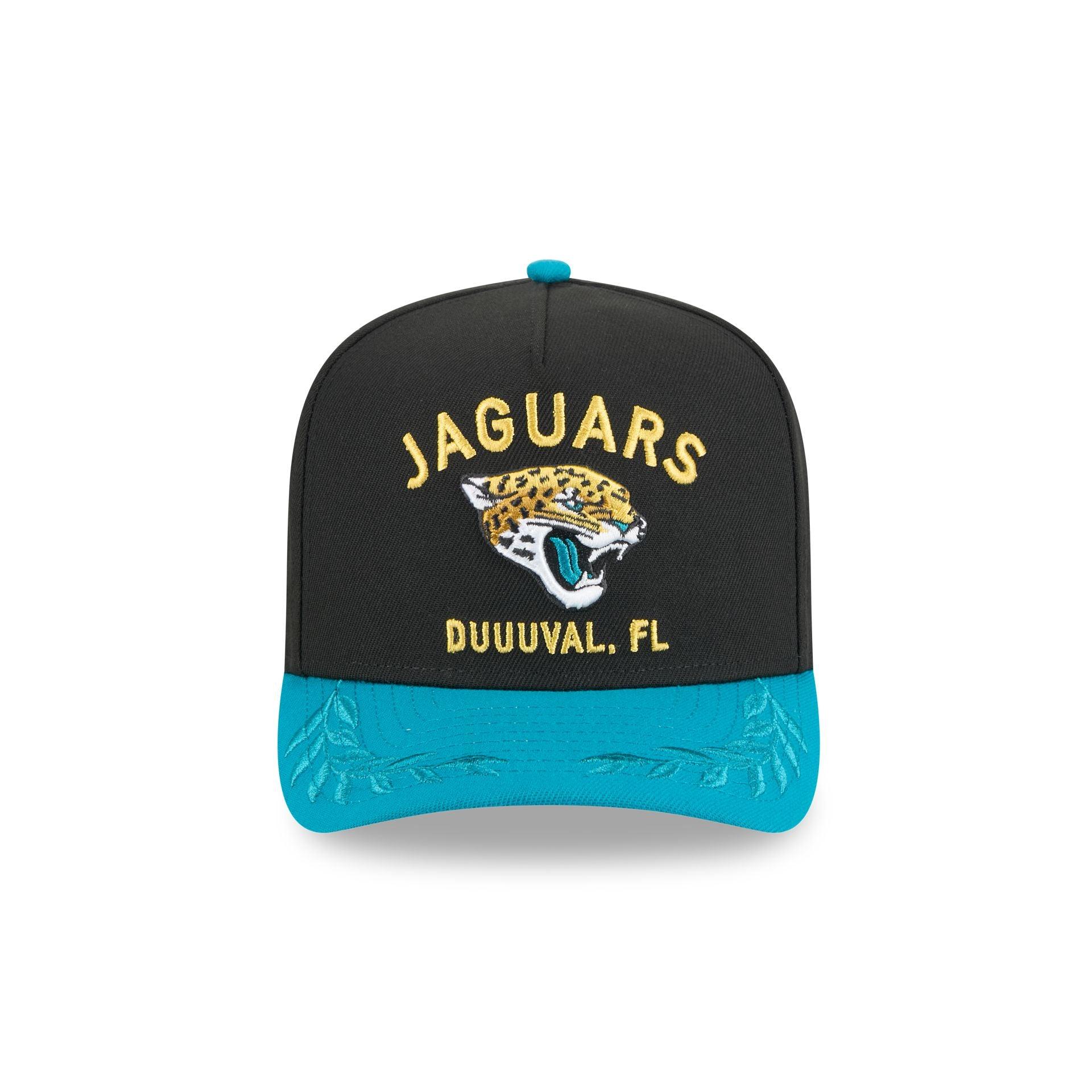 Jacksonville Jaguars 2025 Draft 9FIFTY A-Frame Snapback Hat Male Product Image