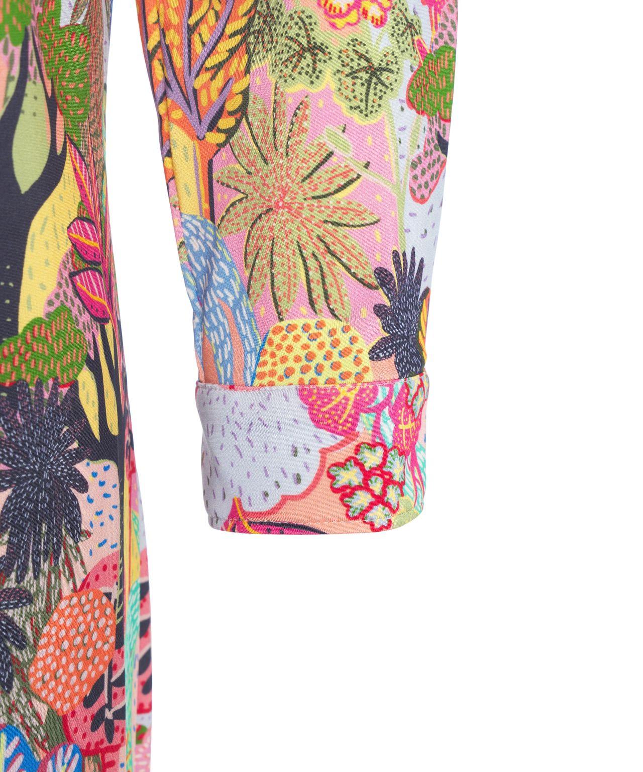 Multicolor shirt dress Product Image