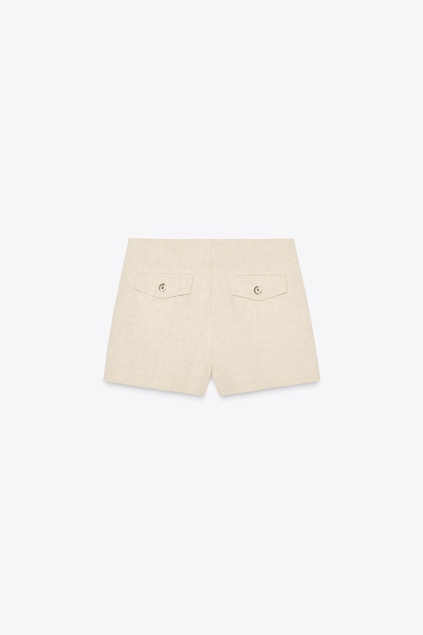 HIGH-WAISTED SEAM SHORTS Product Image