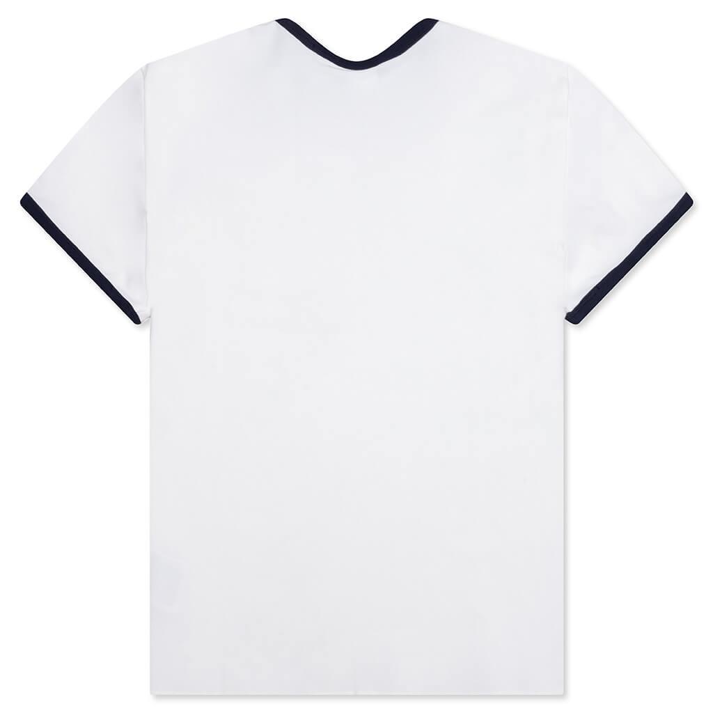 Women's Adidas x Sporty & Rich T-Shirt - Core White/Night Navy Female Product Image