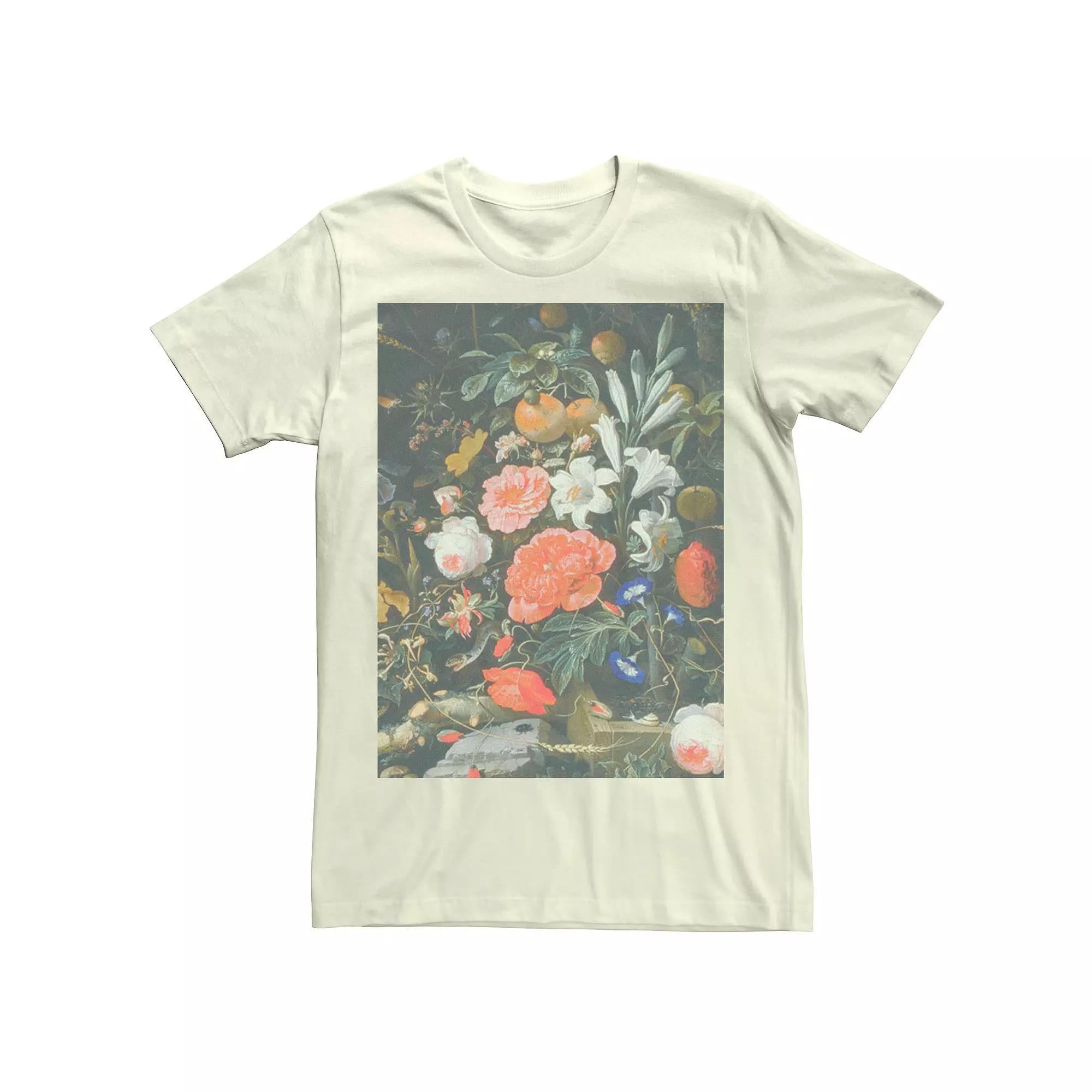 Men's Renaissance Flowers Painting Tee,  Product Image