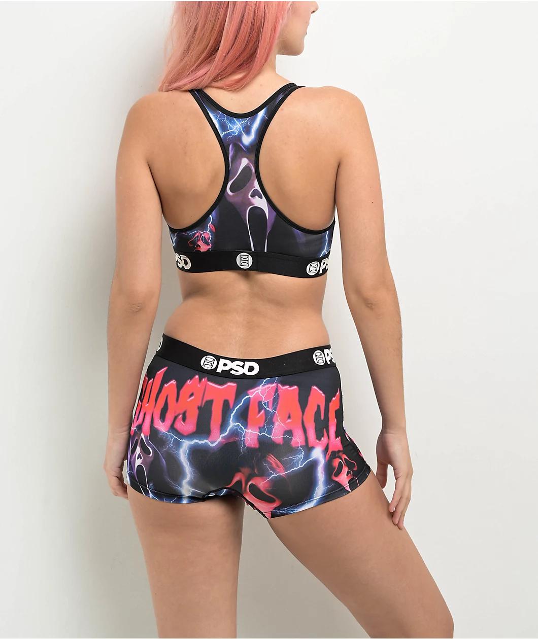 PSD x Ghost Face Hype Sports Bra Product Image