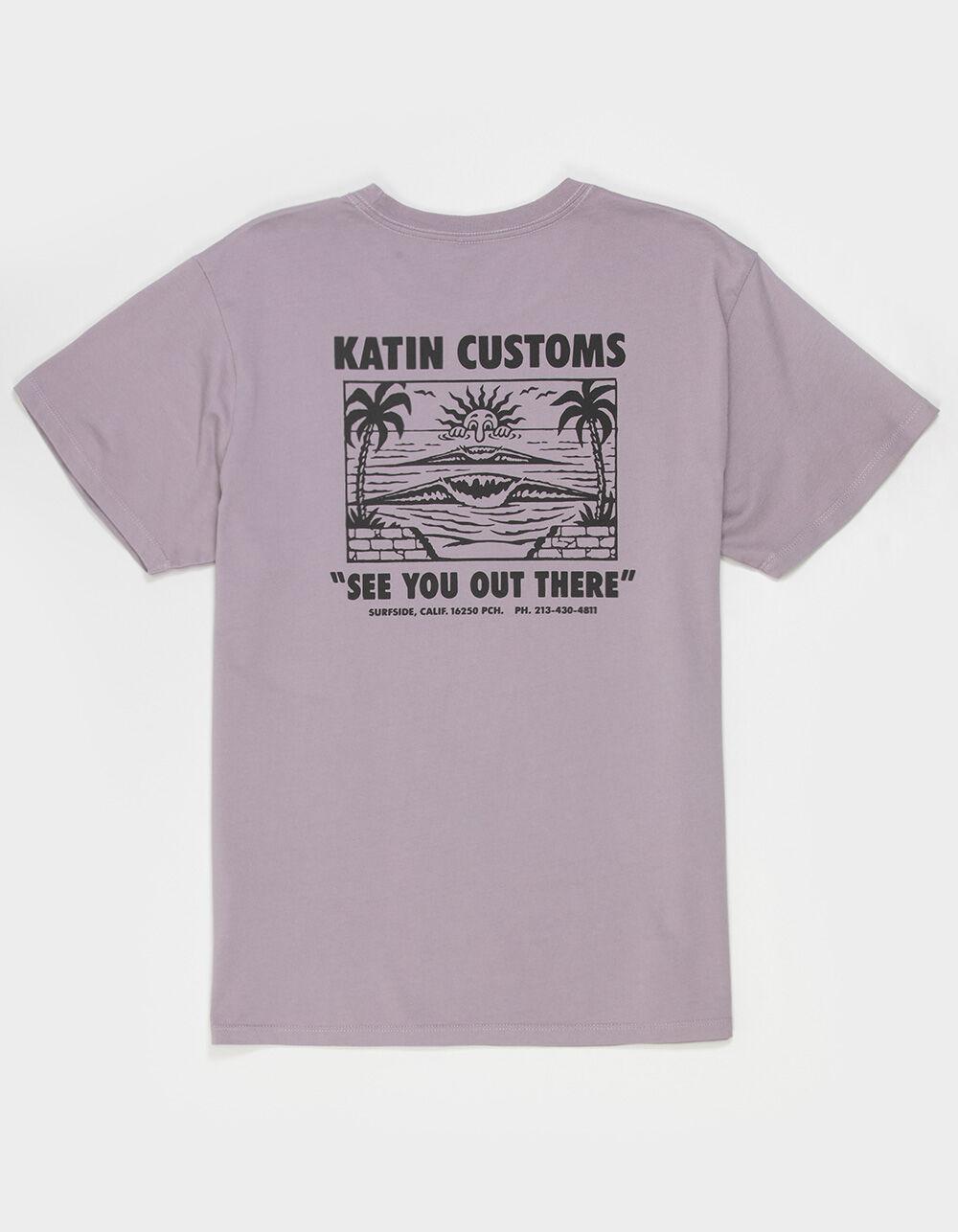 KATIN Peaks Mens Tee - PURPLE Product Image