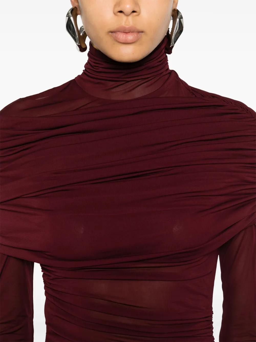 ruched midi dress Product Image