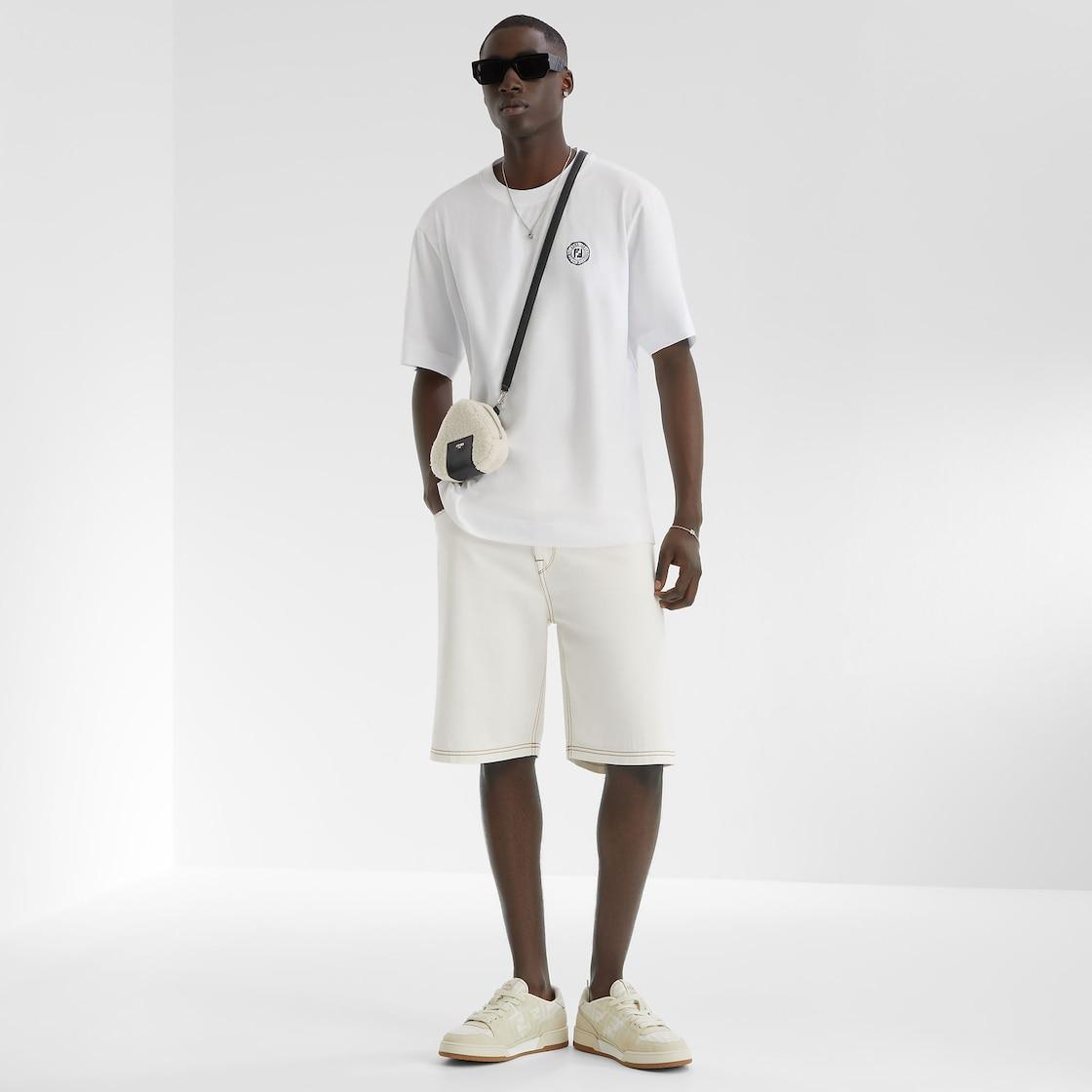 T-ShirtWhite cotton T-shirt Product Image