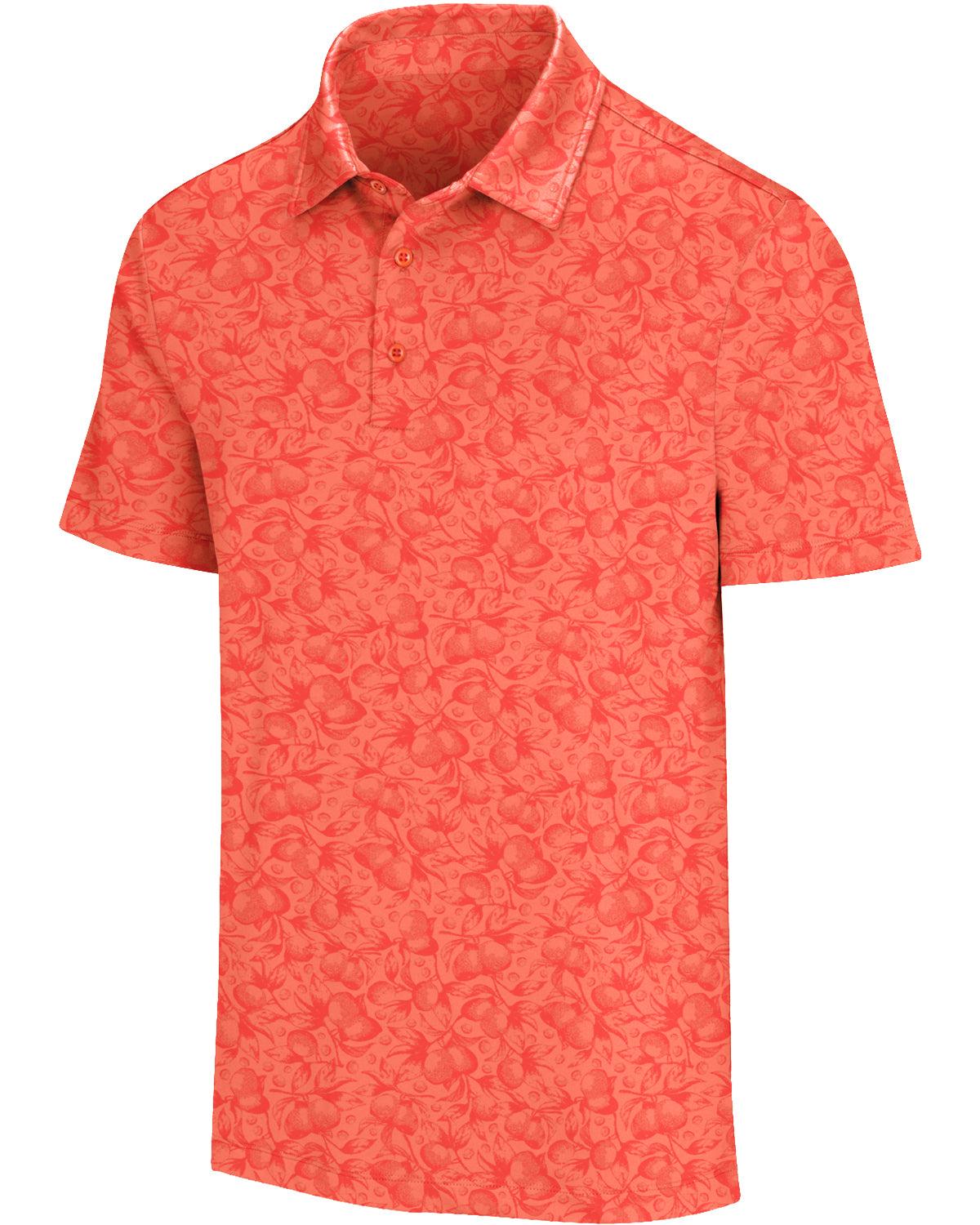 Three Sixty Six Men’s Print Golf Polos Male Product Image