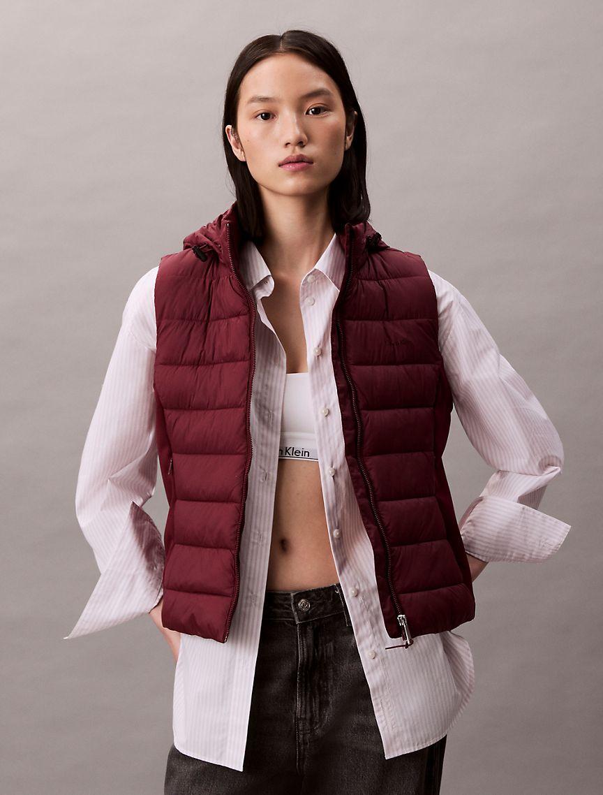 Nylon Puffer Vest Product Image