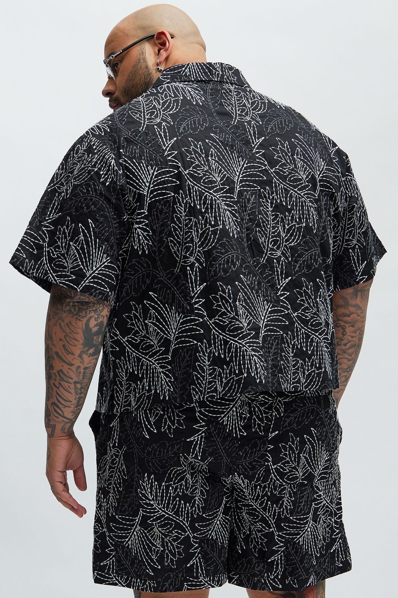 Come Thru Embroidery Shirt - Black/combo Product Image
