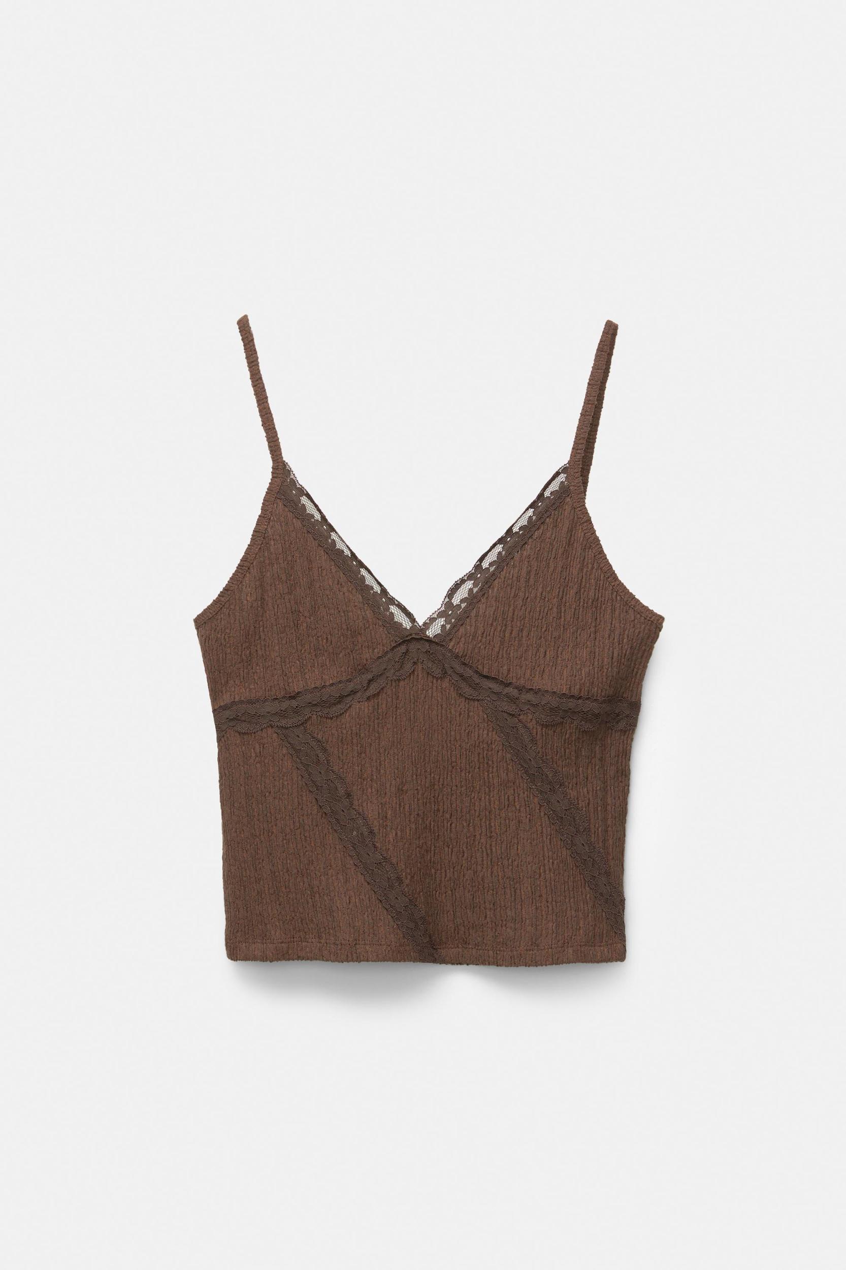 Creased camisole top Product Image