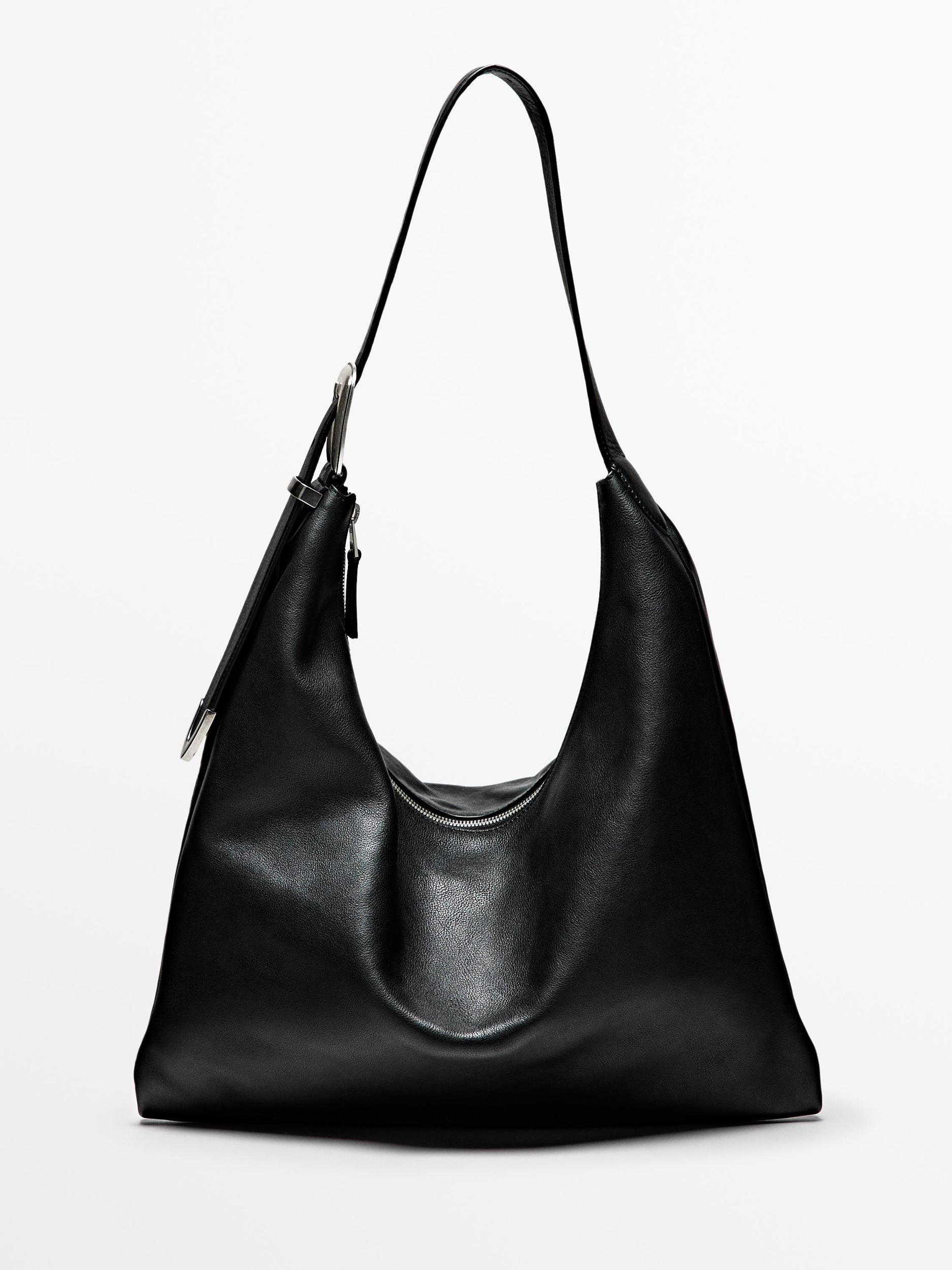 Nappa leather maxi bag Product Image