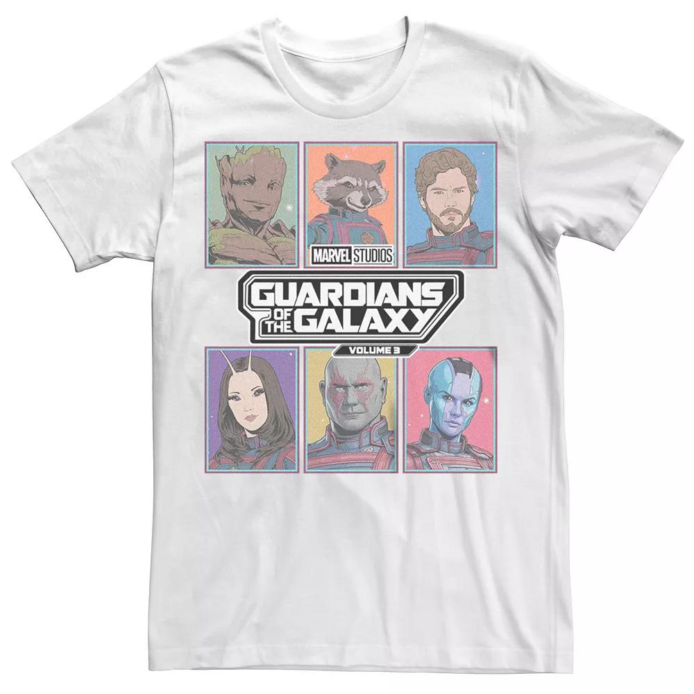Men's Marvel Guardians Of The Galaxy Vol. 3 Cast Graphic Tee,  Product Image