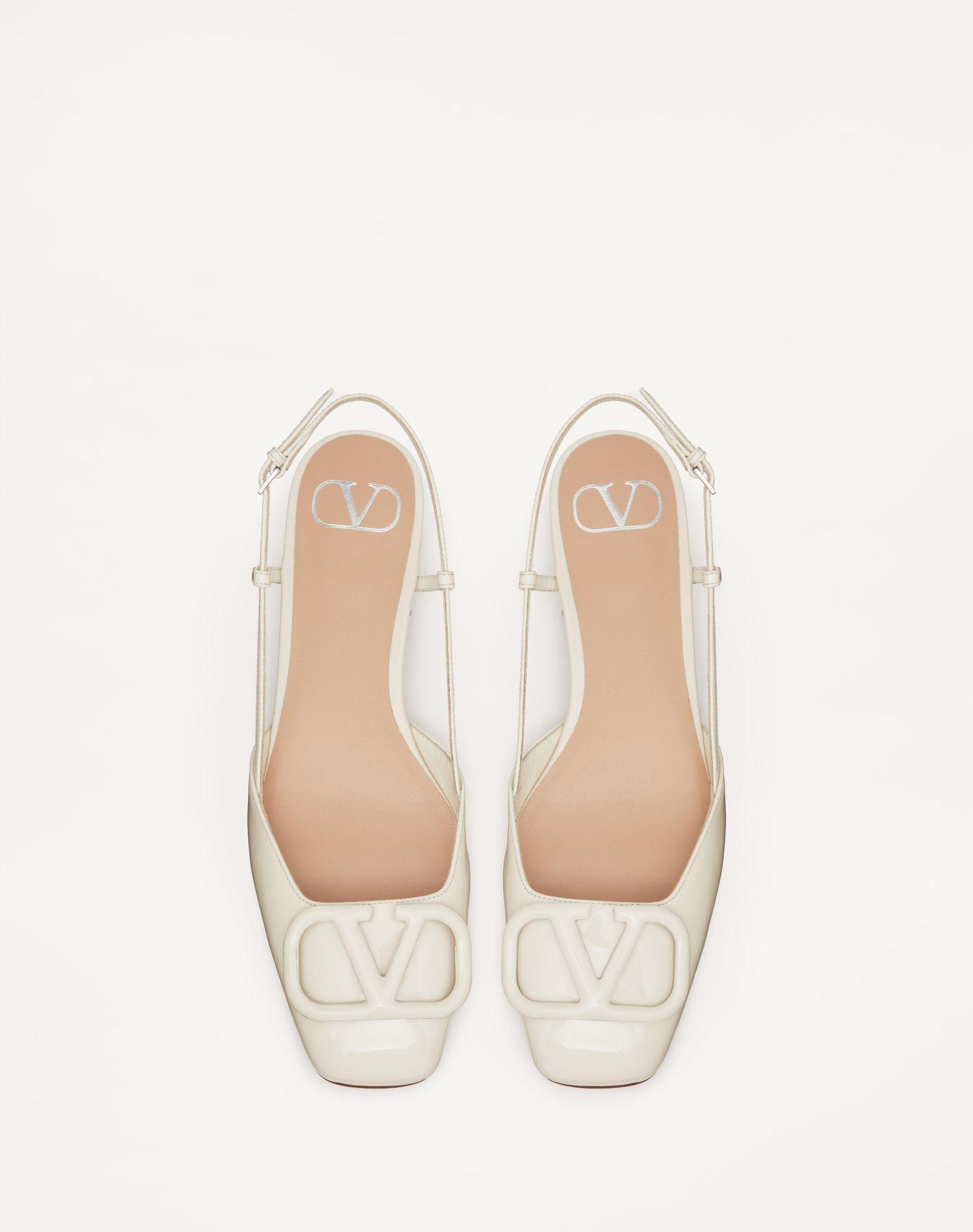 Vlogo Signature Patent Leather Slingback 20Mm Product Image
