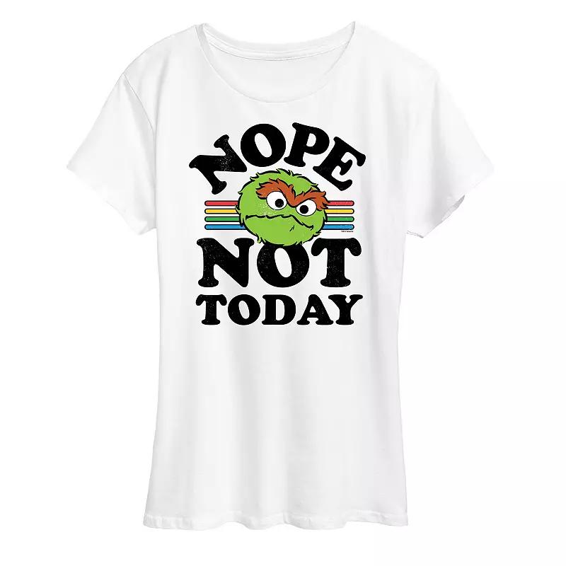 Women's Sesame Street Nope Not Today Graphic Tee,  Product Image