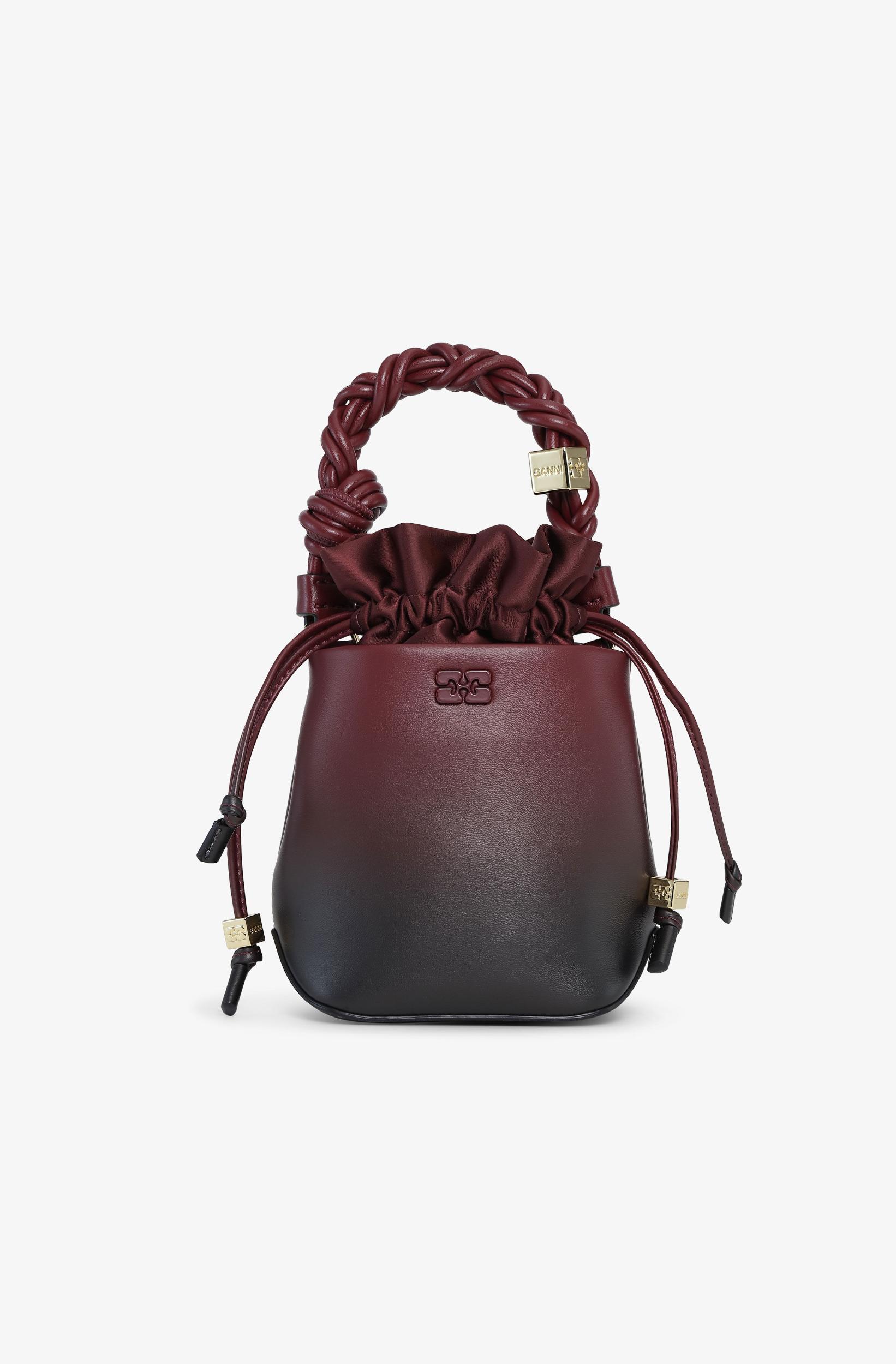 Red Gradient GANNI Bou Bucket Bag Product Image