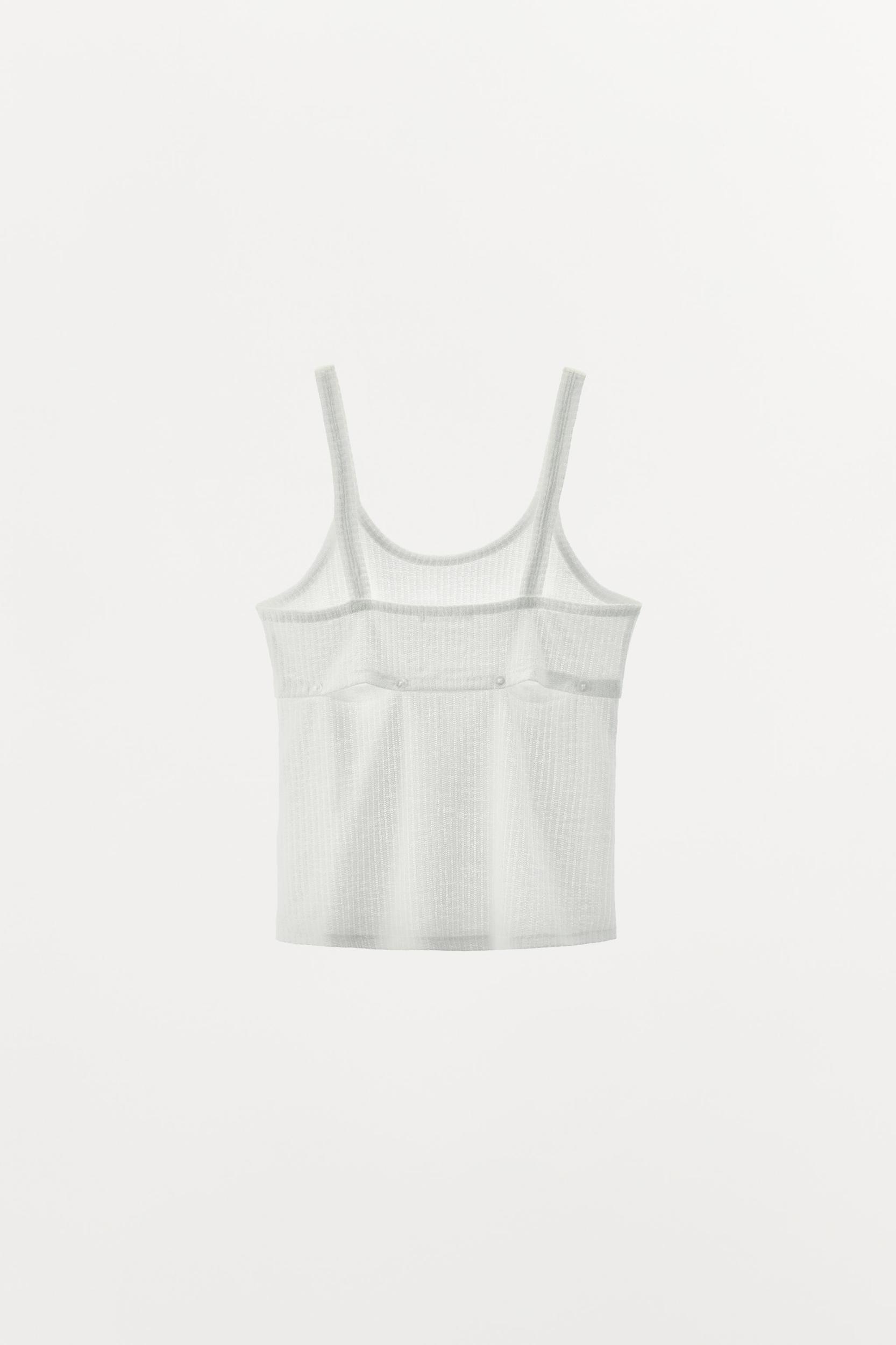 BUTTON KNIT TOP Product Image