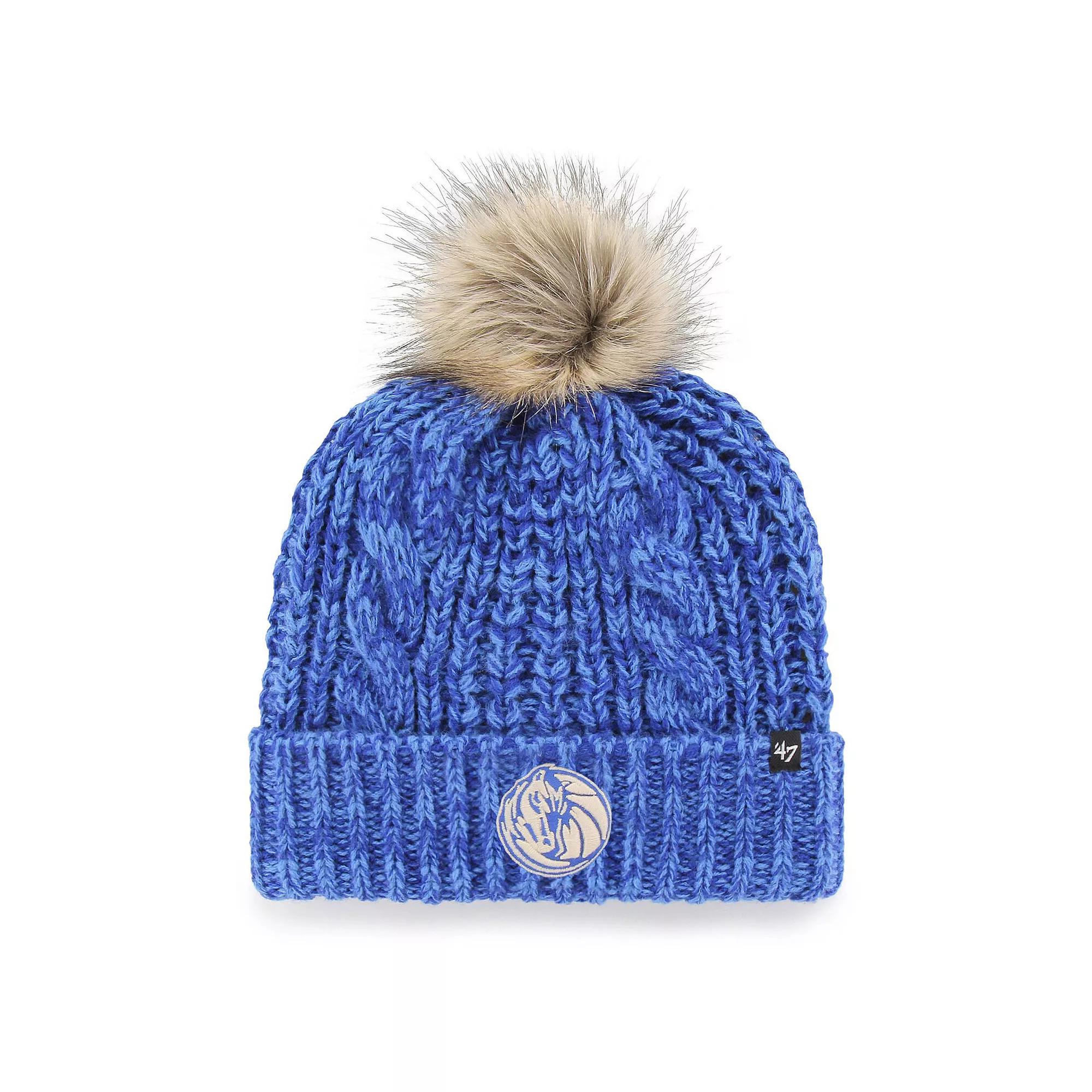 Womens 47 Dallas Mavericks Meeko Cuffed Knit Hat with Pom Product Image