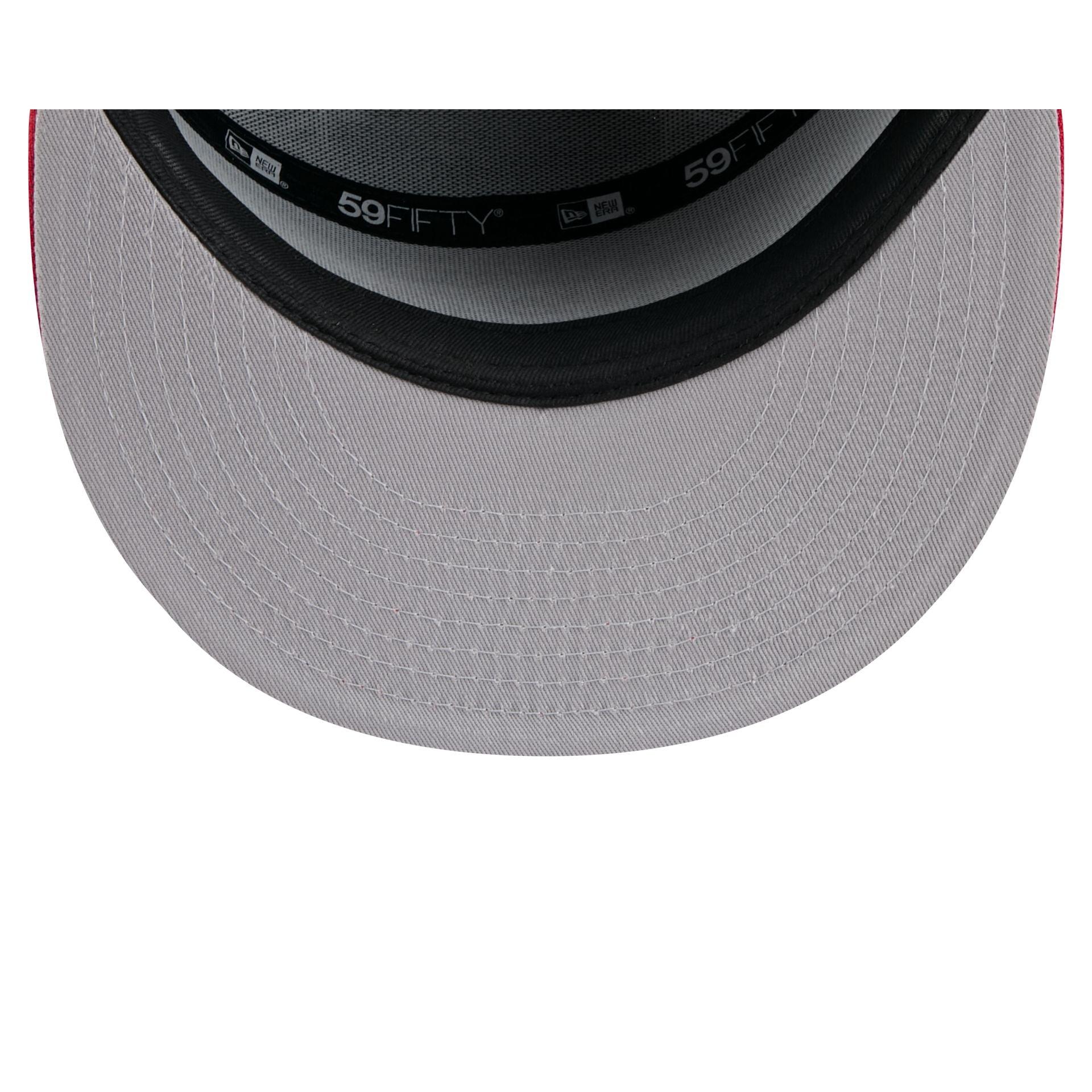 Buffalo Bills 2025 Sideline Hot Weather Black 59FIFTY Fitted Hat Male Product Image