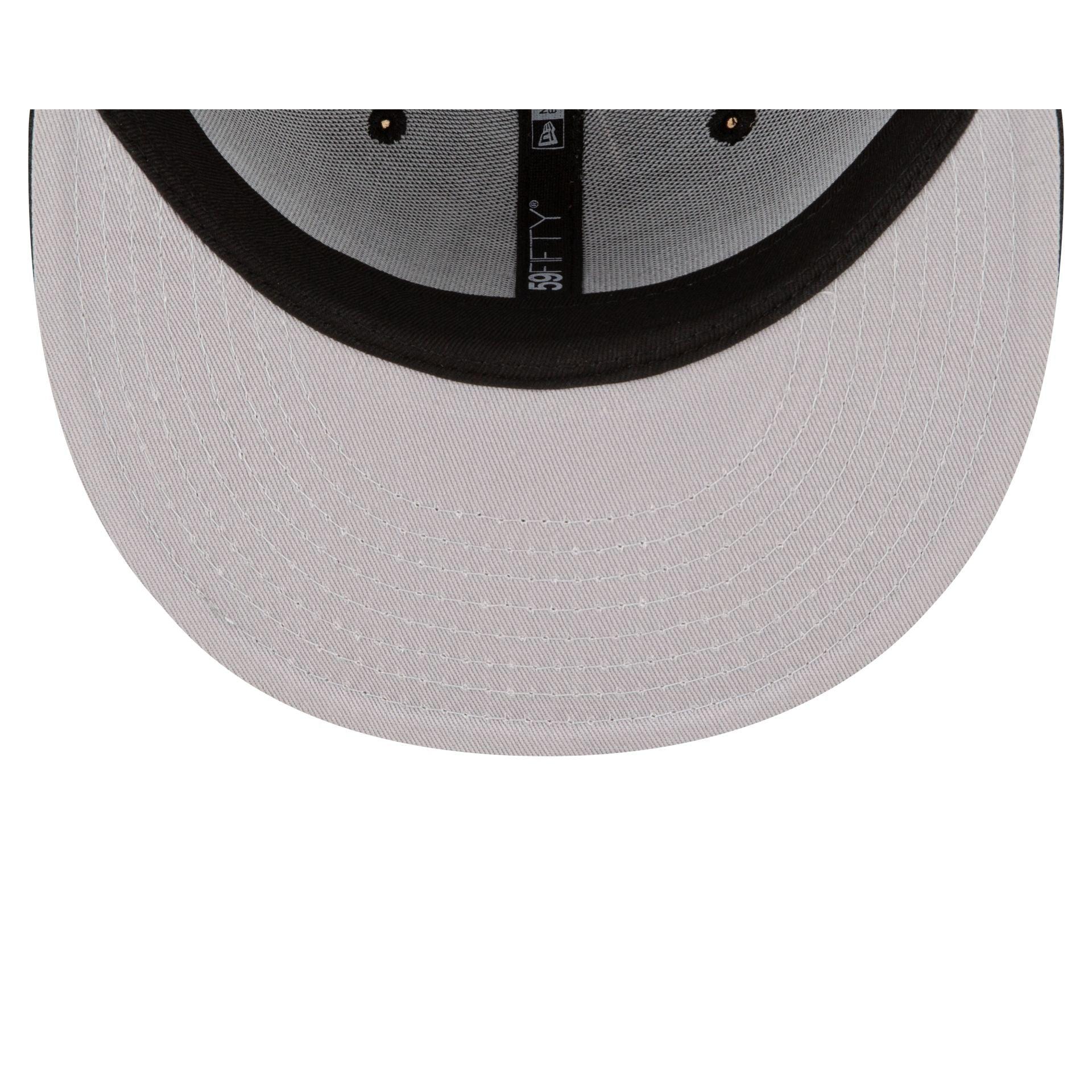 Buffalo Bills 2025 Sideline Hot Weather Black 59FIFTY Fitted Hat Male Product Image