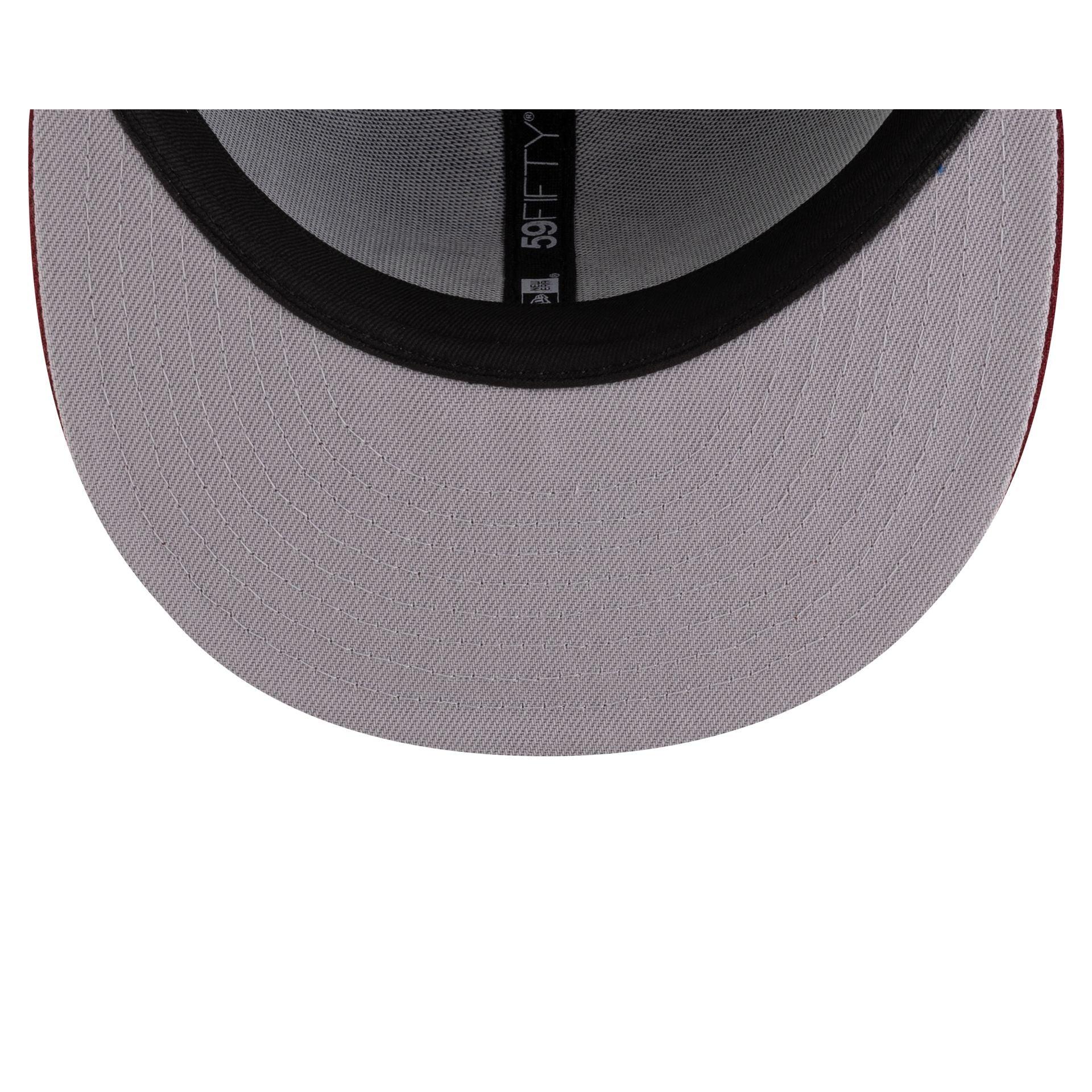 Colorado Avalanche Slate 59FIFTY Fitted Hat Male Product Image