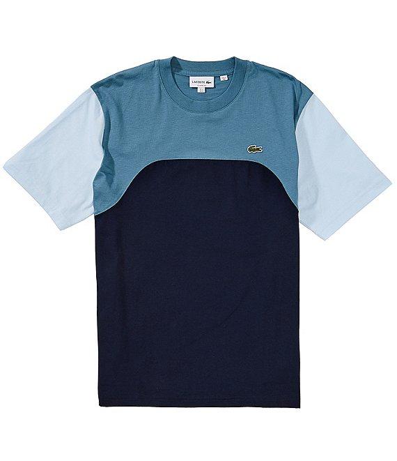 Lacoste Color Block Classic Short Sleeve T-Shirt Product Image