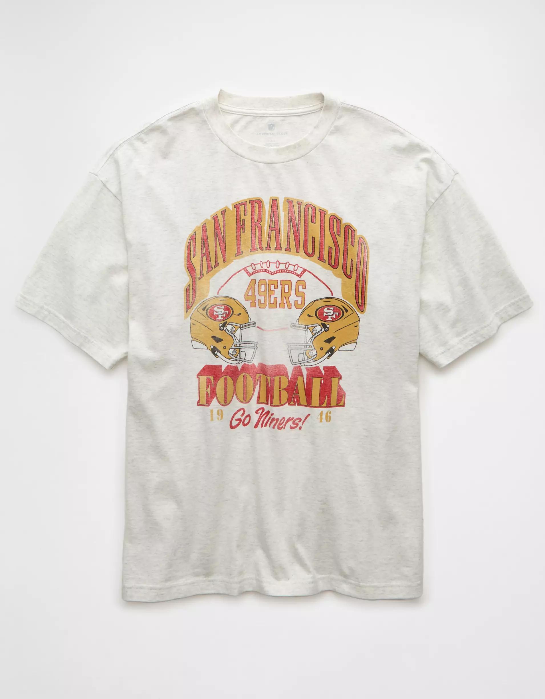 AE Boxy NFL San Francisco 49ers Graphic T-Shirt Product Image