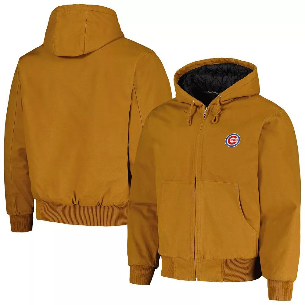 Men's Dunbrooke Brown Boston Red Sox Dakota Work Full-Zip Hoodie Jacket,  Product Image