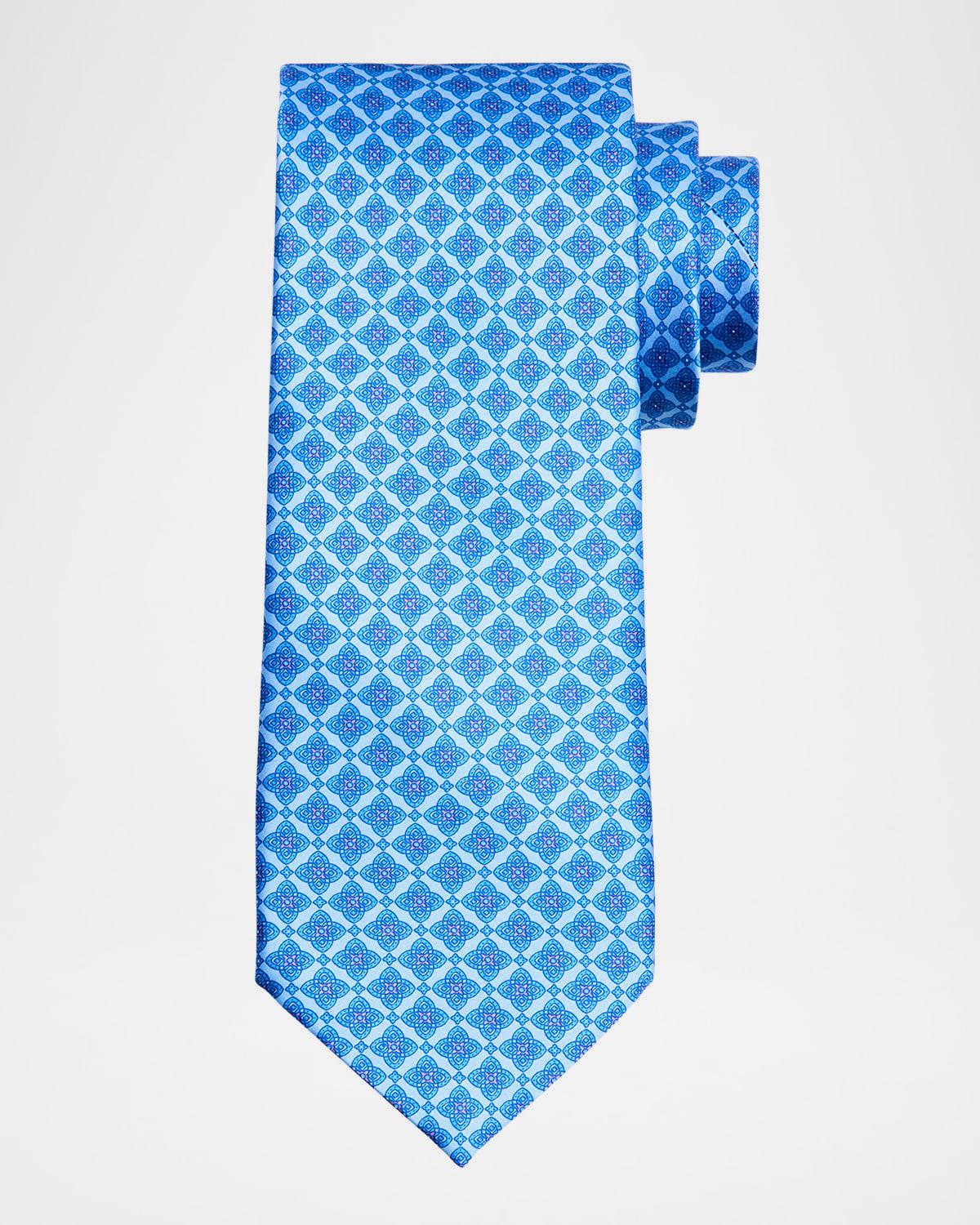 Mens Medallion Silk Tie Product Image