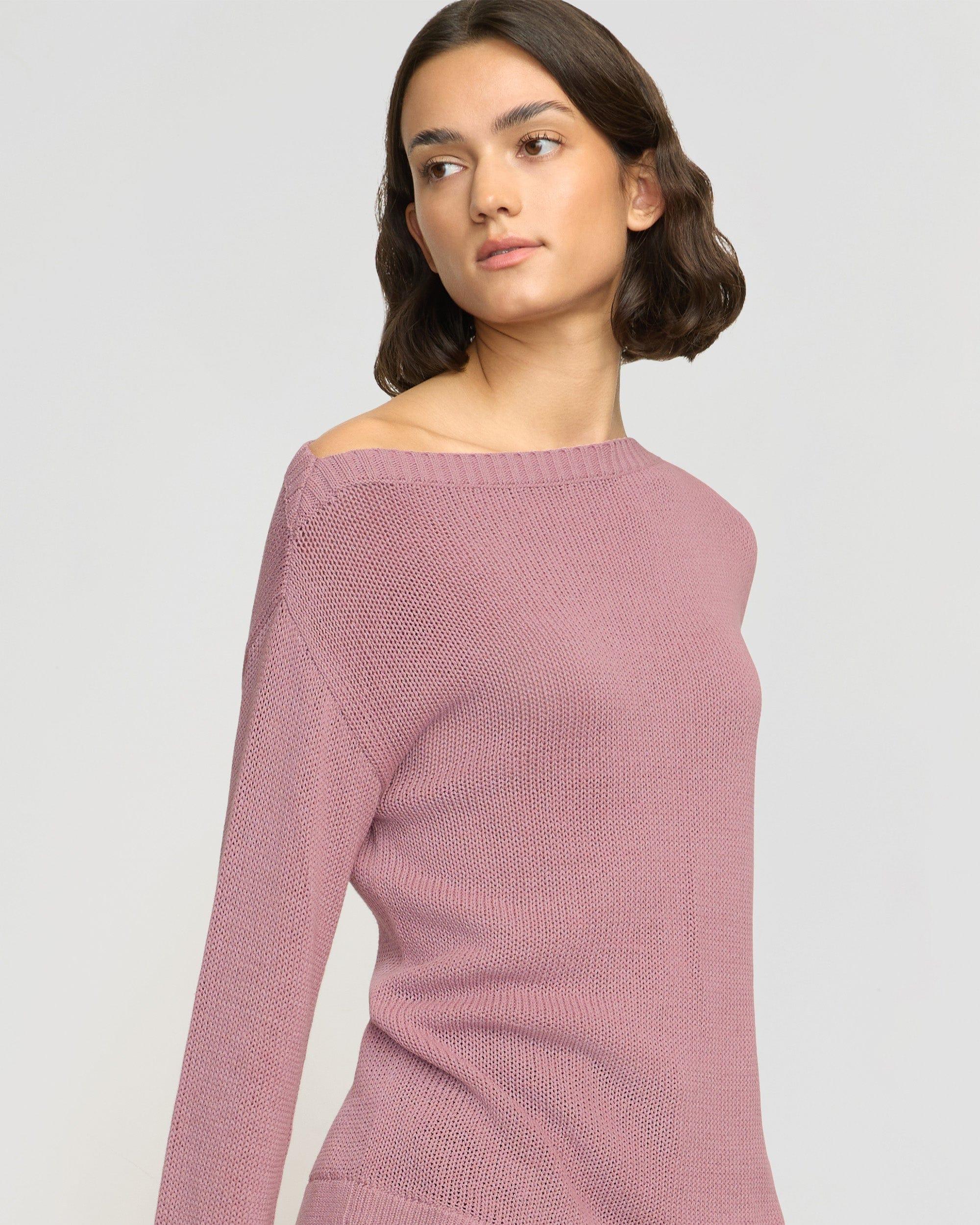 Issa Lightweight Off-Shoulder Sweater Product Image
