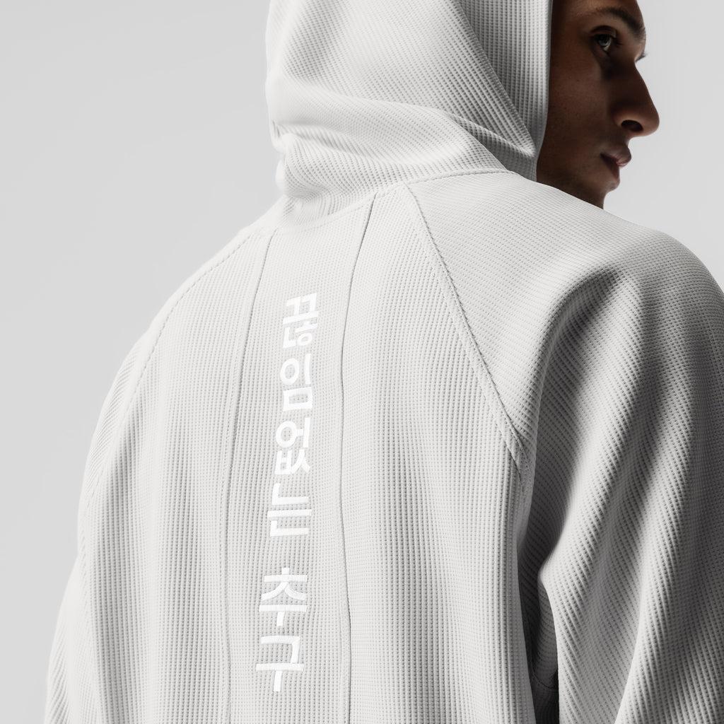 1019. Deltapeak® Oversized Hoodie - Light Grey Product Image