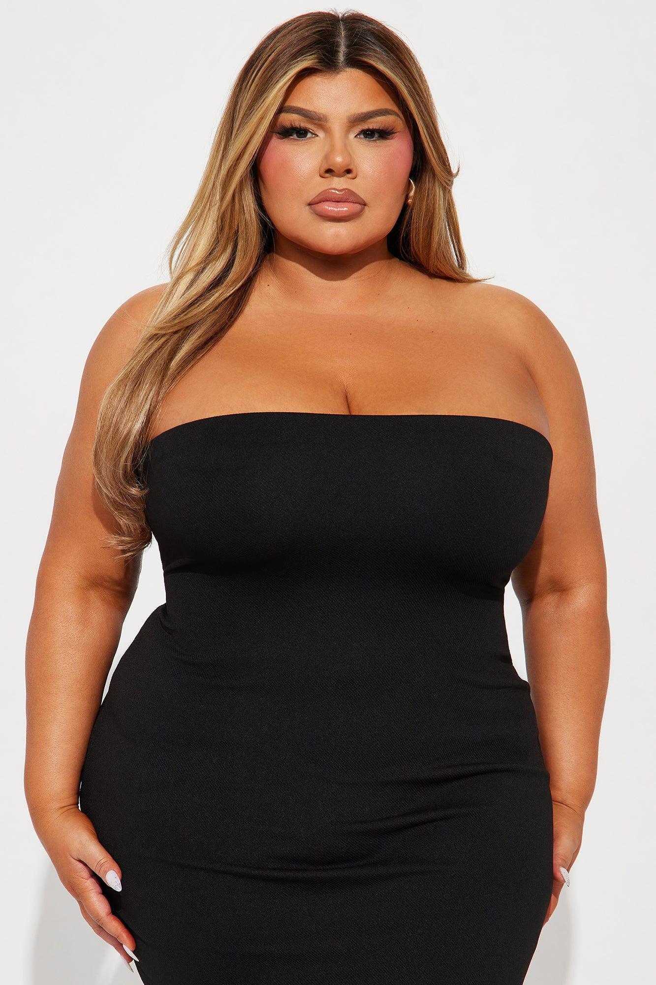 Janet Midi Dress - Black Product Image