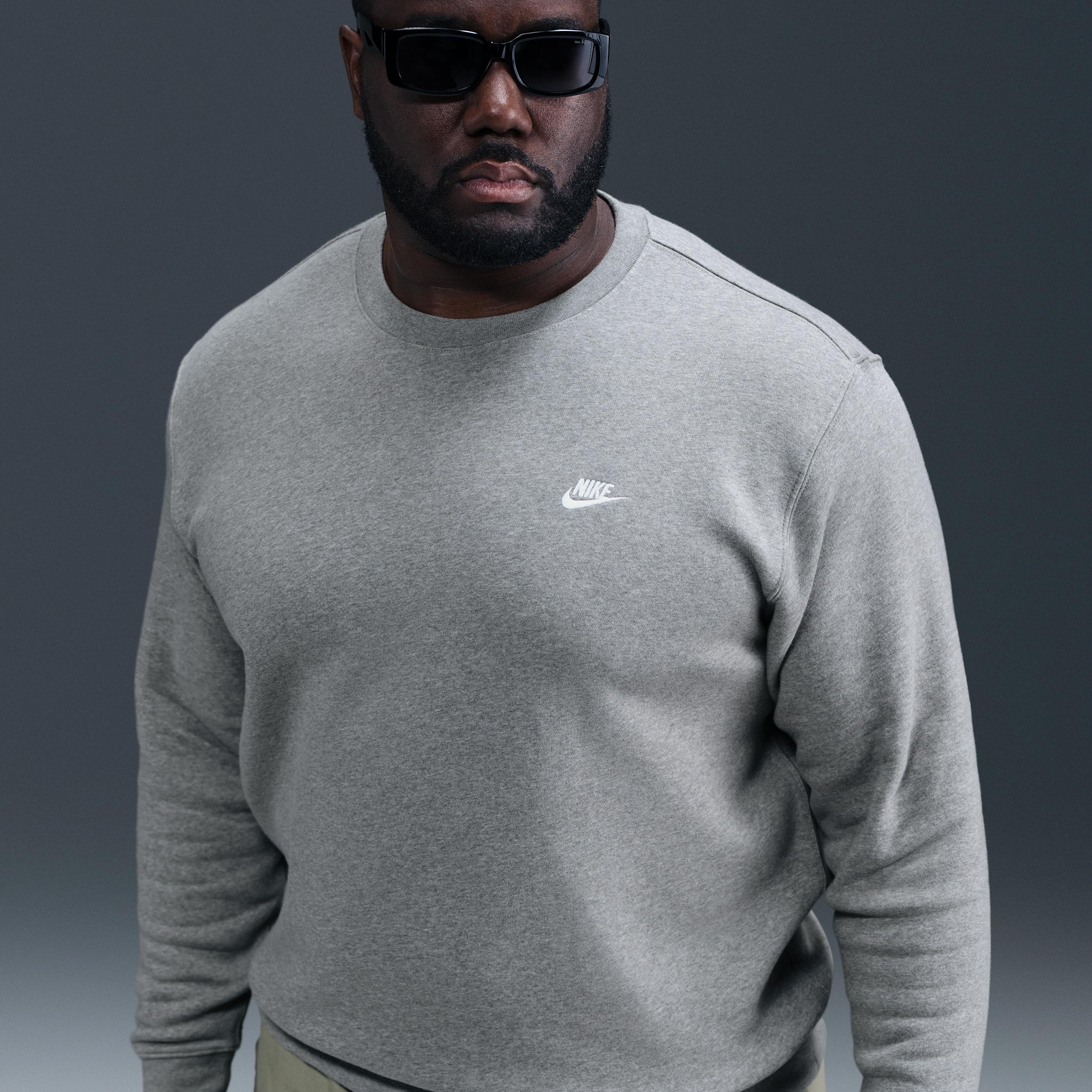 Nike Mens Club Fleece Crew | FN3886-063 Product Image