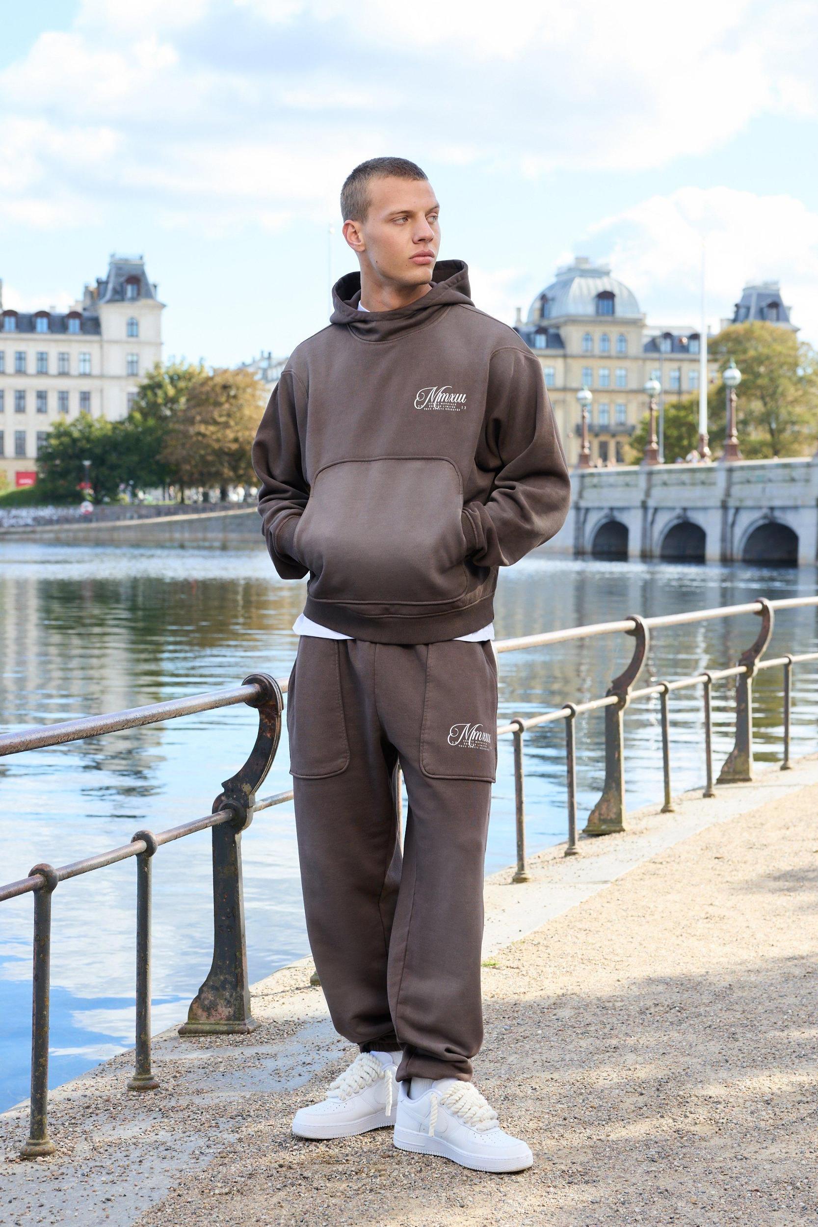 Oversized Seam Detail Sweatpants | boohooMAN USA Product Image