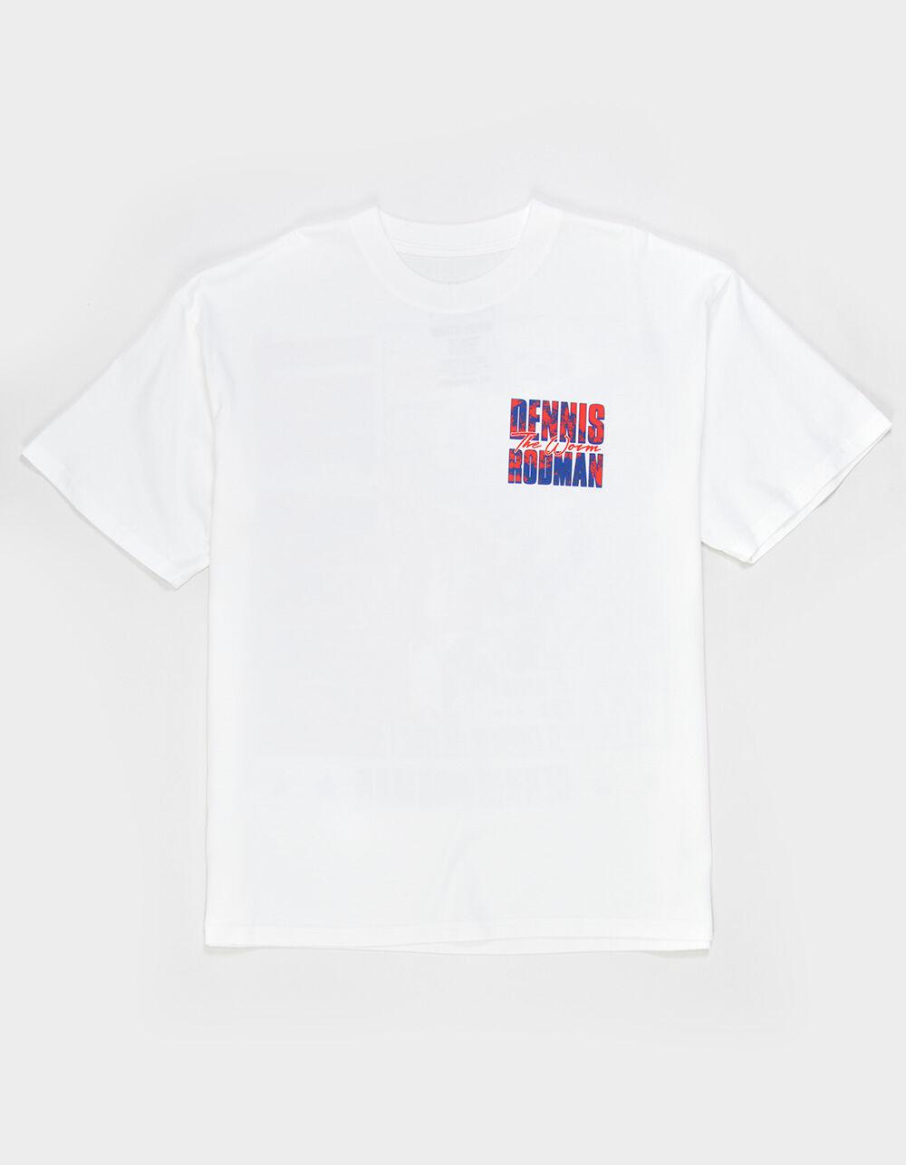RODMAN Worm Poster Mens Boxy Tee - WHITE Product Image