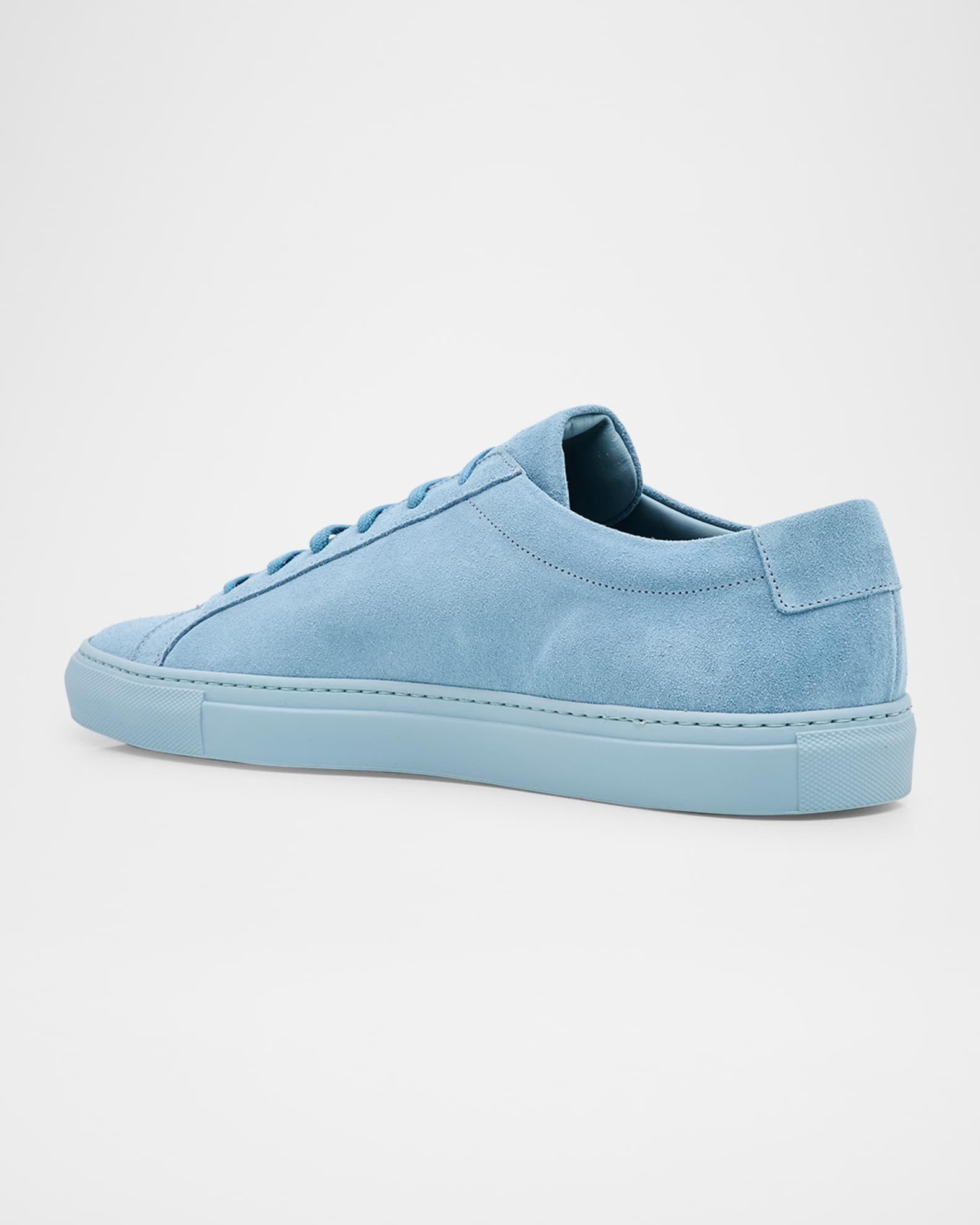 Men's Achilles Suede Low-Top Sneakers Product Image