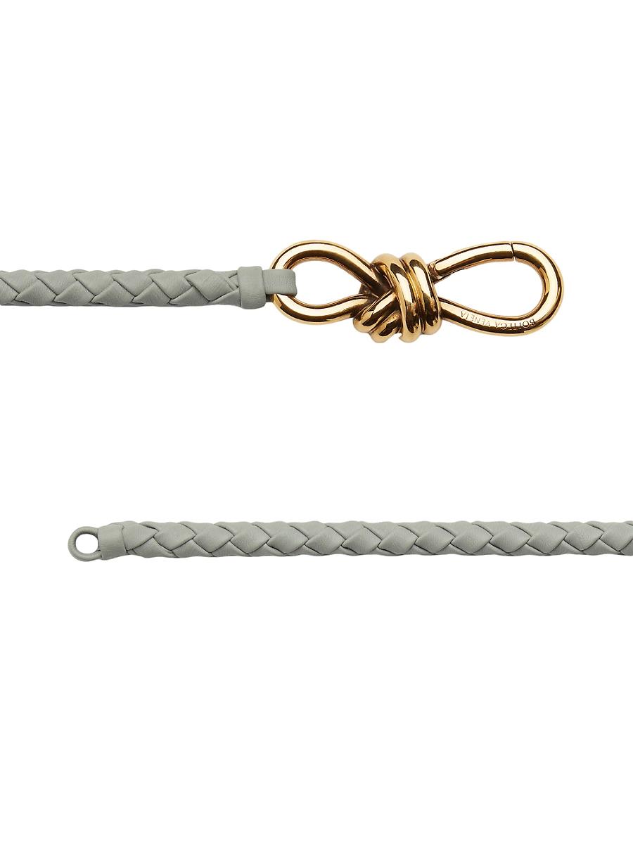 Intrecciato Braided Nappa Leather Belt Product Image