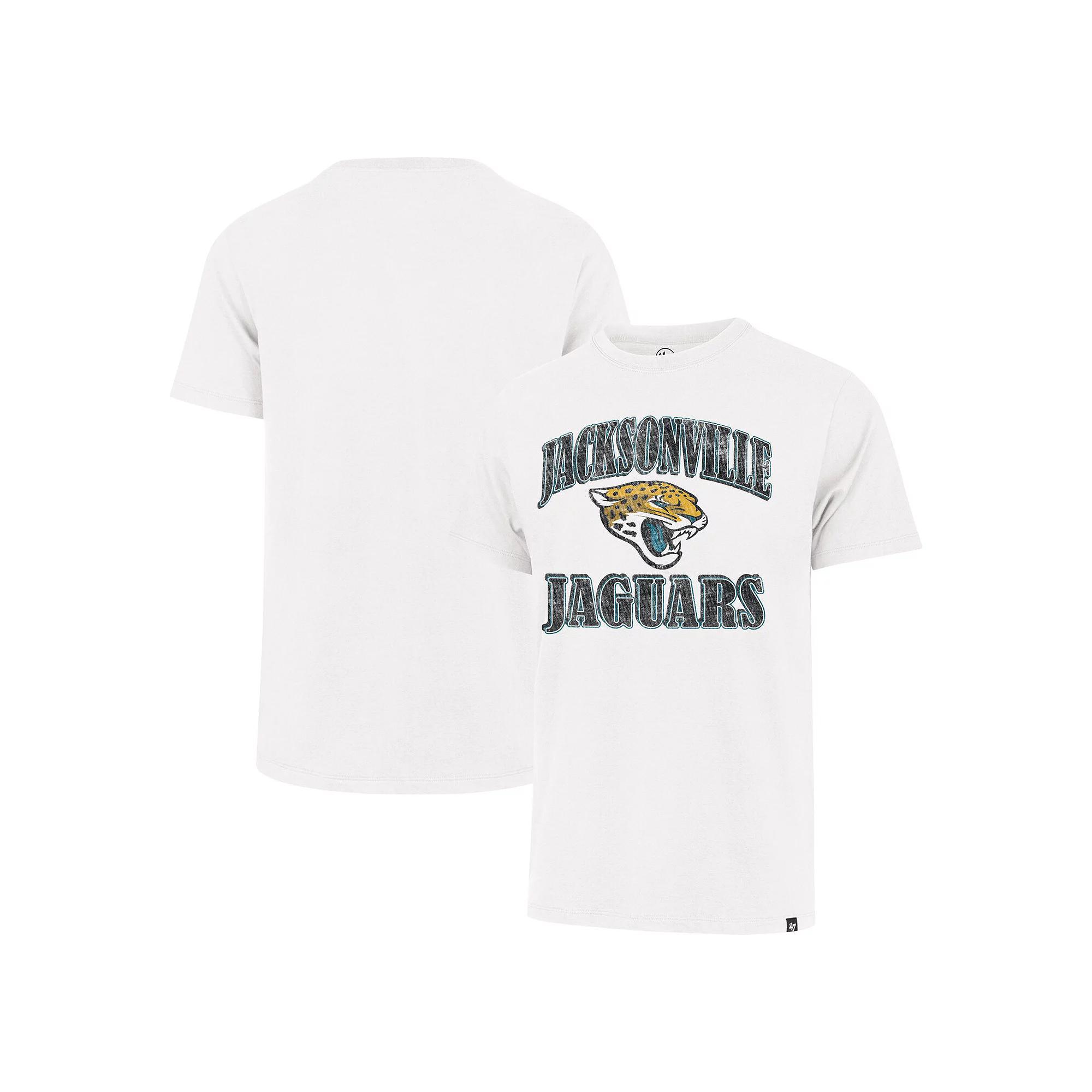 Men's '47 White Jacksonville Jaguars Overrun Franklin T-Shirt,  Product Image