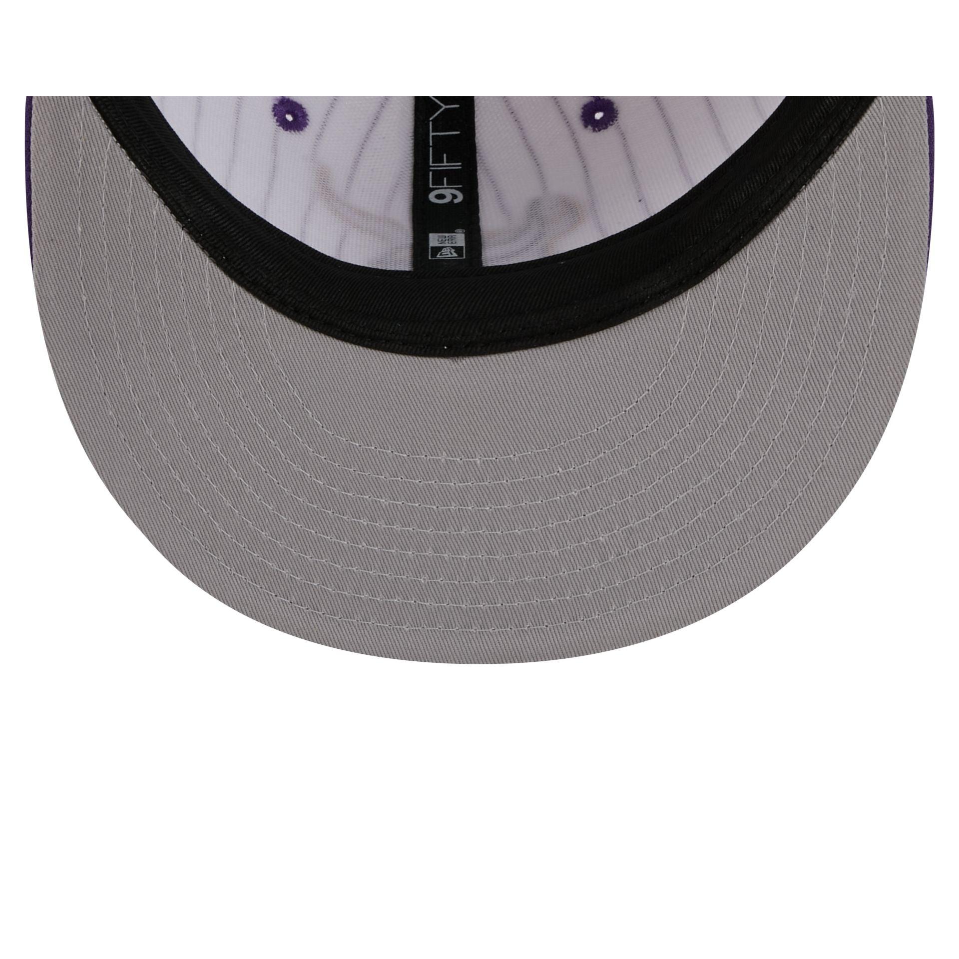 Minnesota Vikings Deceptor Pinstripe 9FIFTY Snapback Hat Male Product Image