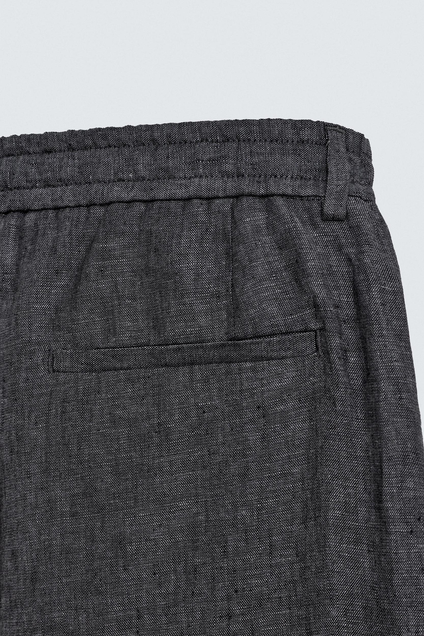 100% LINEN SUIT PANTS Product Image