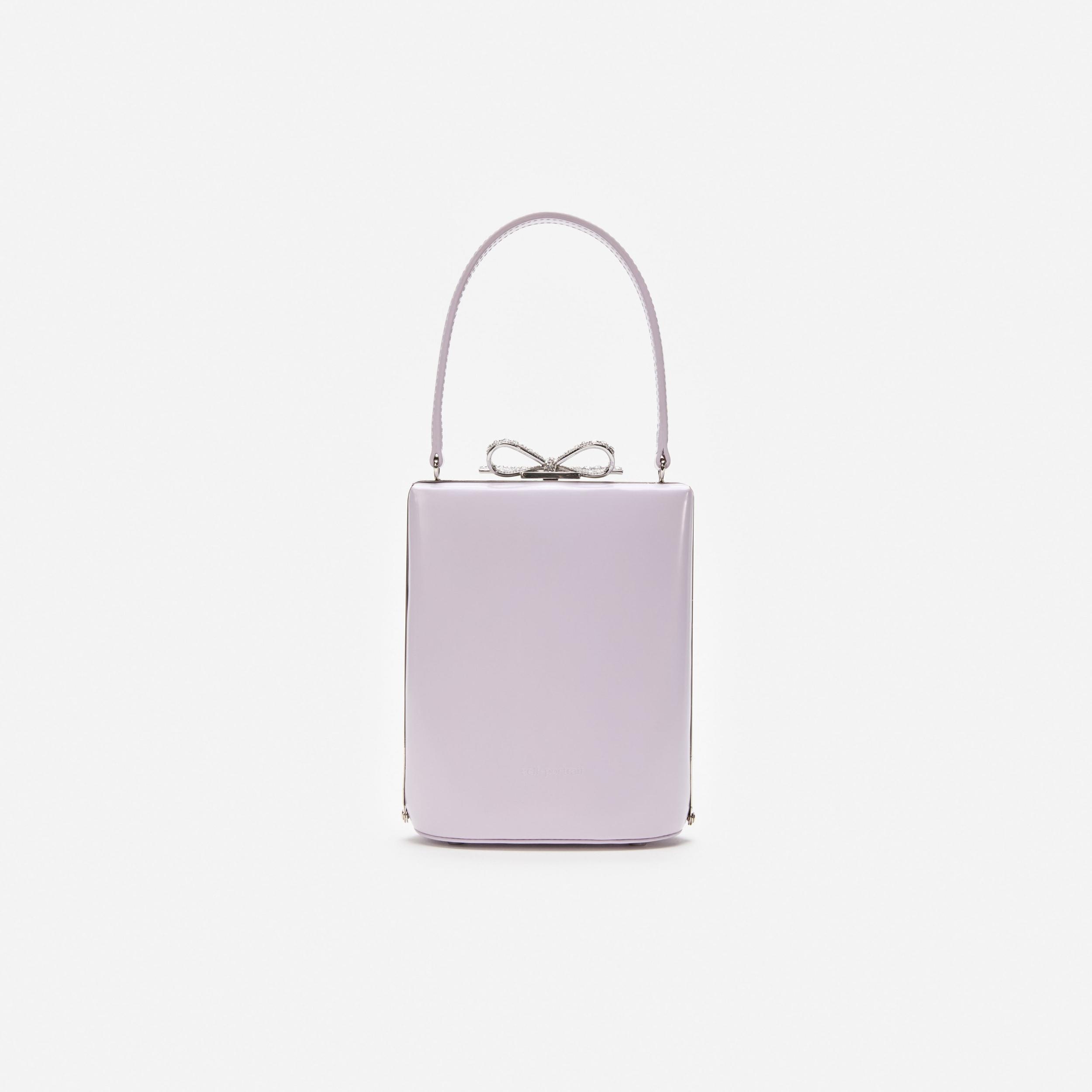 Lilac Leather Bag Product Image