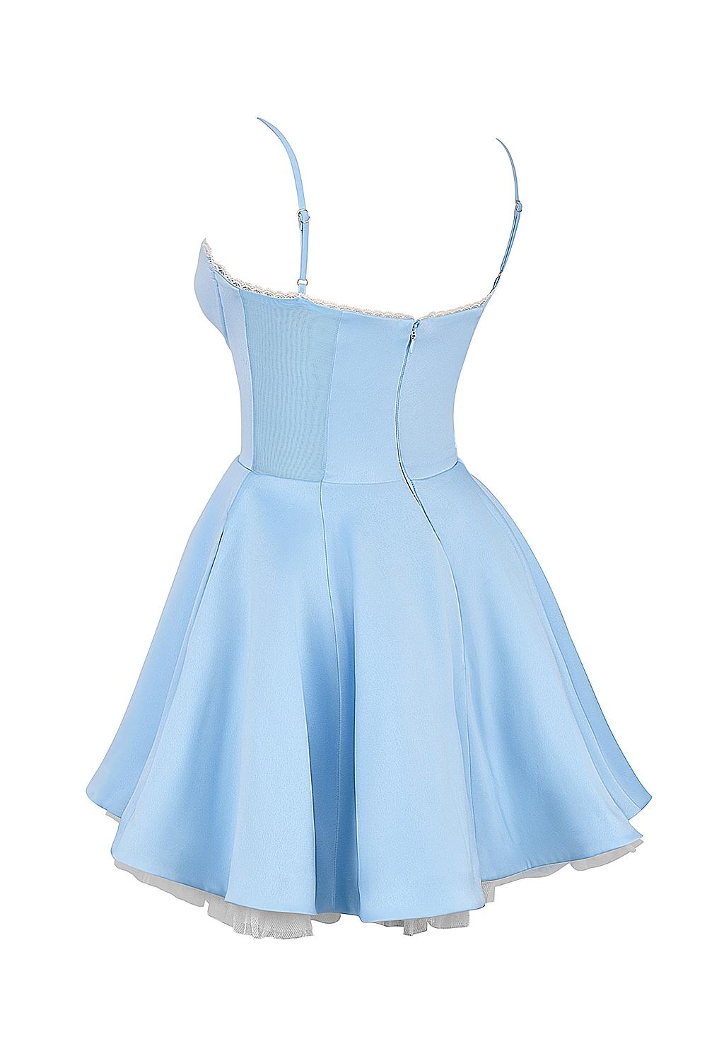 Minimoiselle  cinderella blue tulle mini dress Product Image