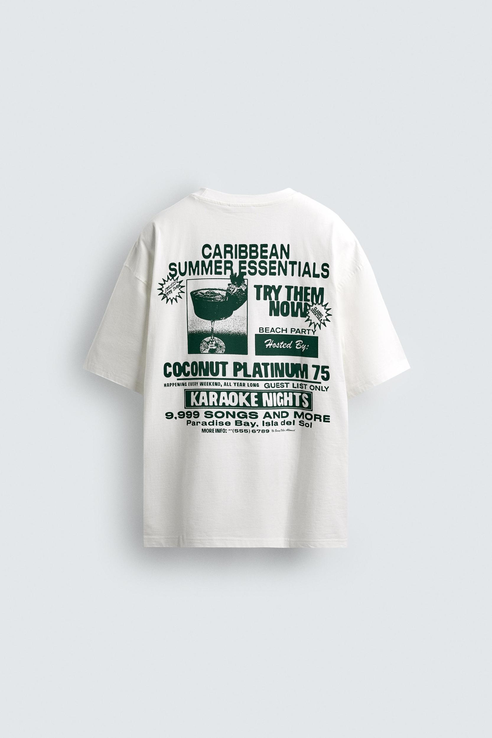 PRINTED TEXT T-SHIRT Product Image